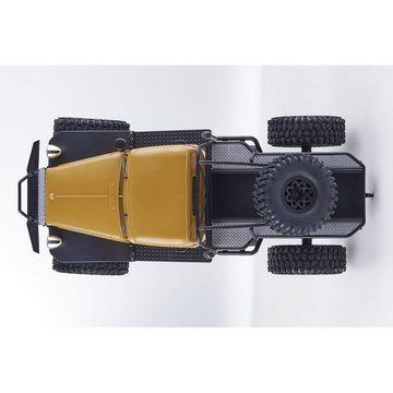 ROCHobby Modellbausatz Rochobby Atlas Mud Master 1:10 4WD gelb - Crawler RTR 2.4Ghz