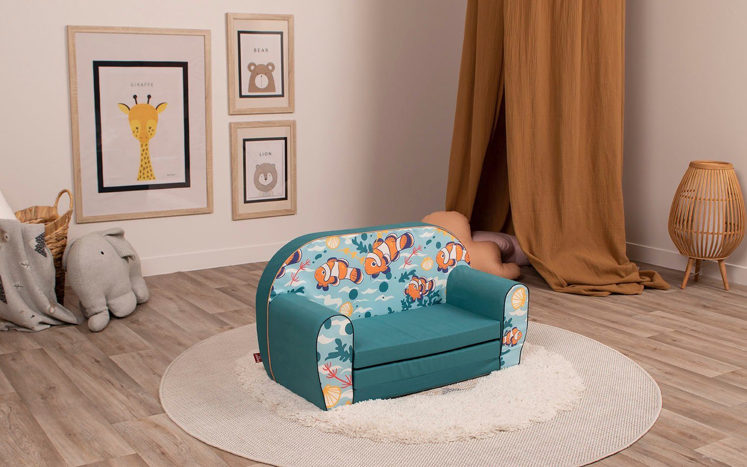 Knorrtoys® Sofa in Clownfish, Kinder; Europe Made für