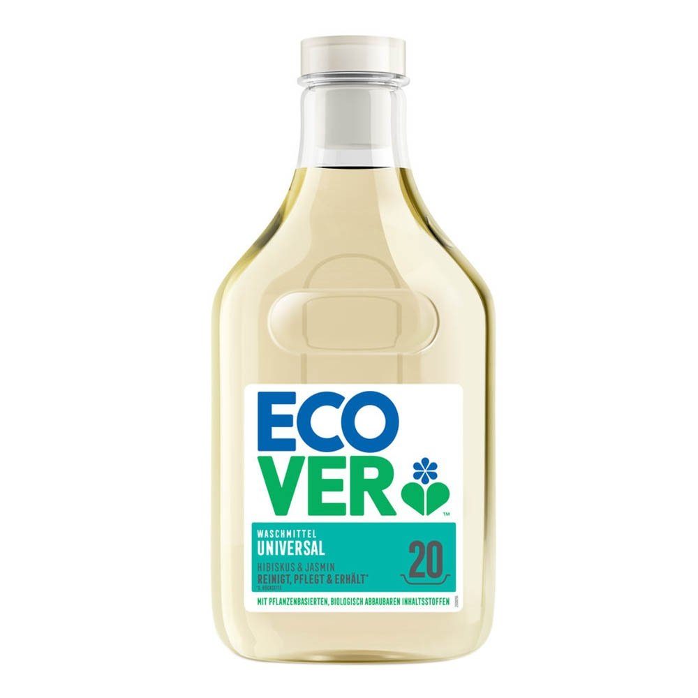 Ecover Universal-Waschmittel-Konzentrat Hibiskus-Jasmin 1,0l Vollwaschmittel | Waschmittel