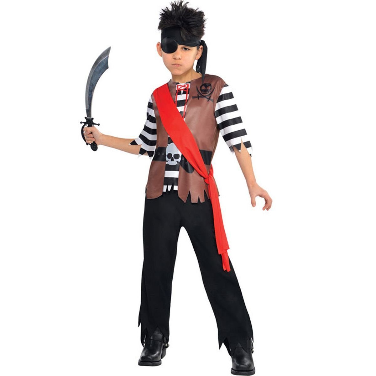 Riethmüller Piraten-Kostüm Einäugiger Seeräuber Oskar für Kinder