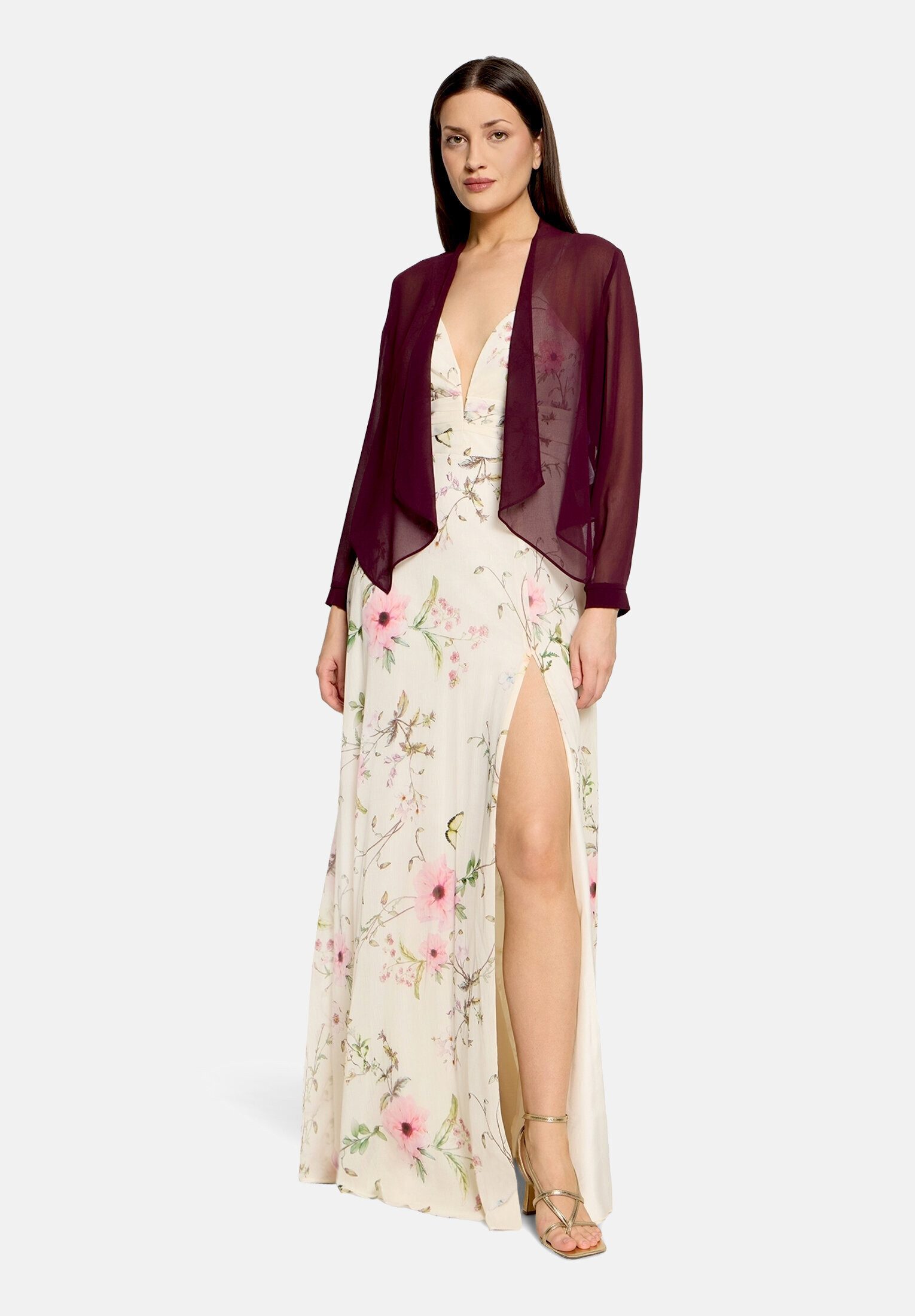 Vera Mont Blusenjacke Damen ohne Verschluss