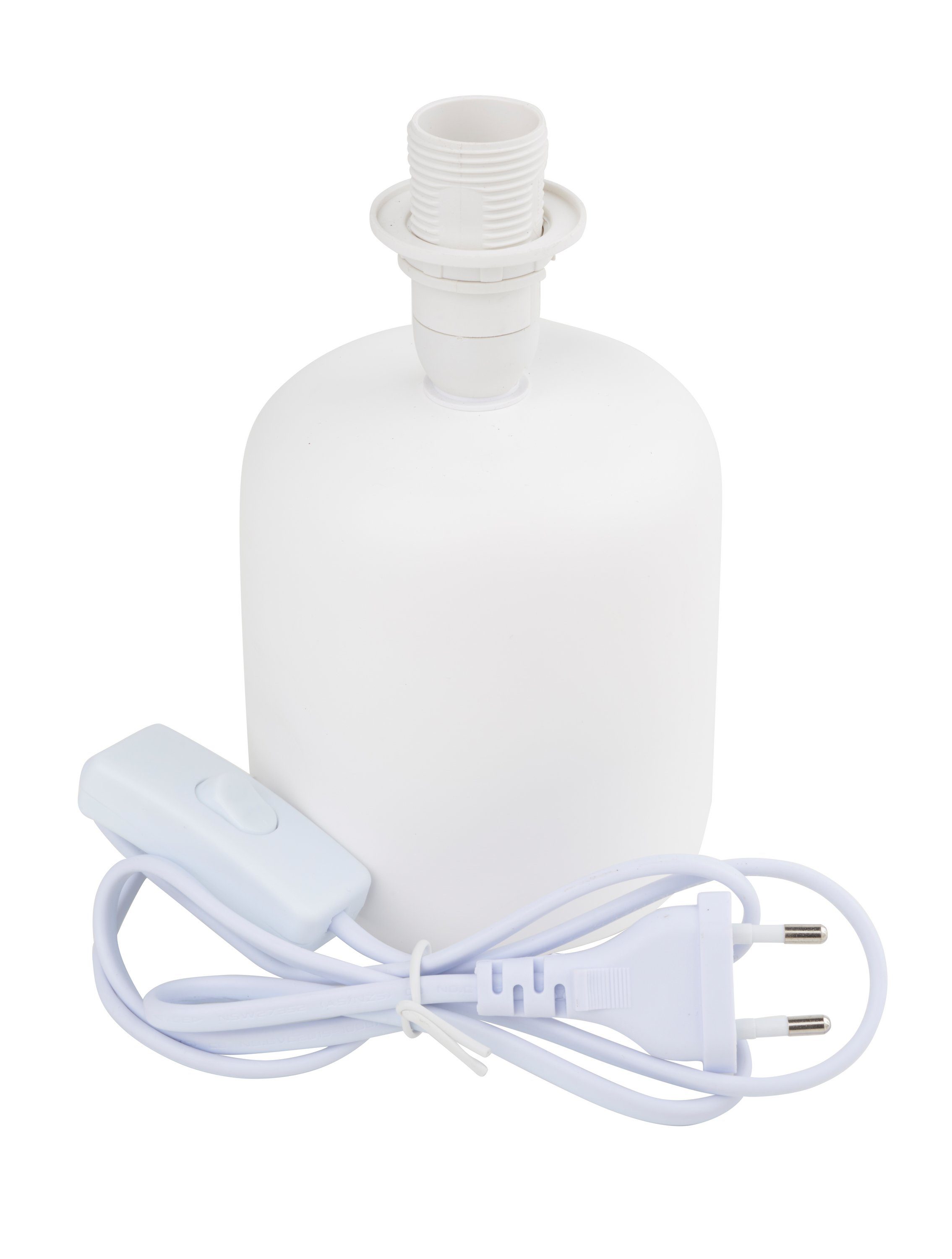 VBS Tischleuchte Lampenfuß mit Stecker Zylinder günstig online kaufen