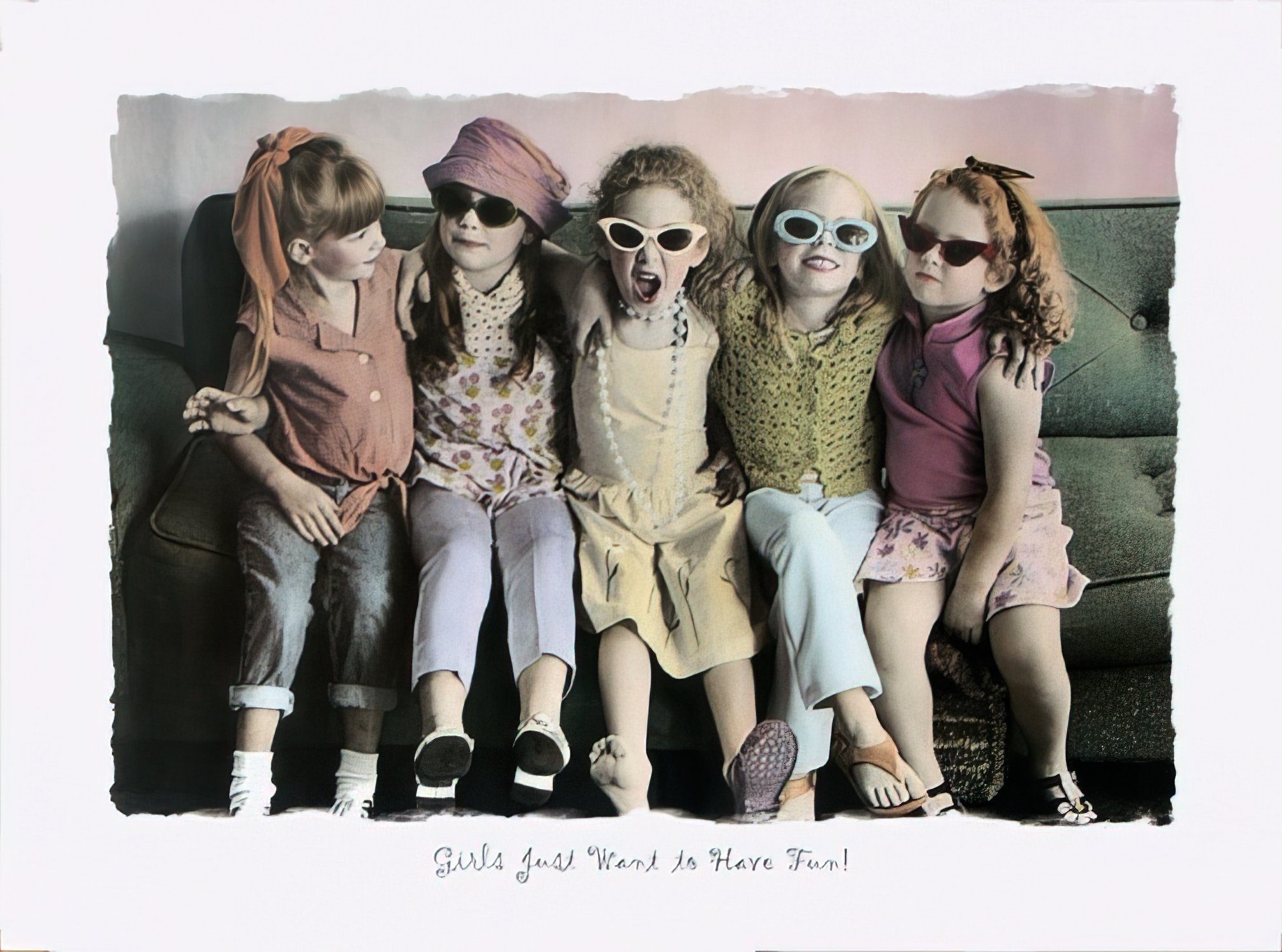 Close Up Poster Girls just Want to Have Fun! Poster 60 x 45 cm