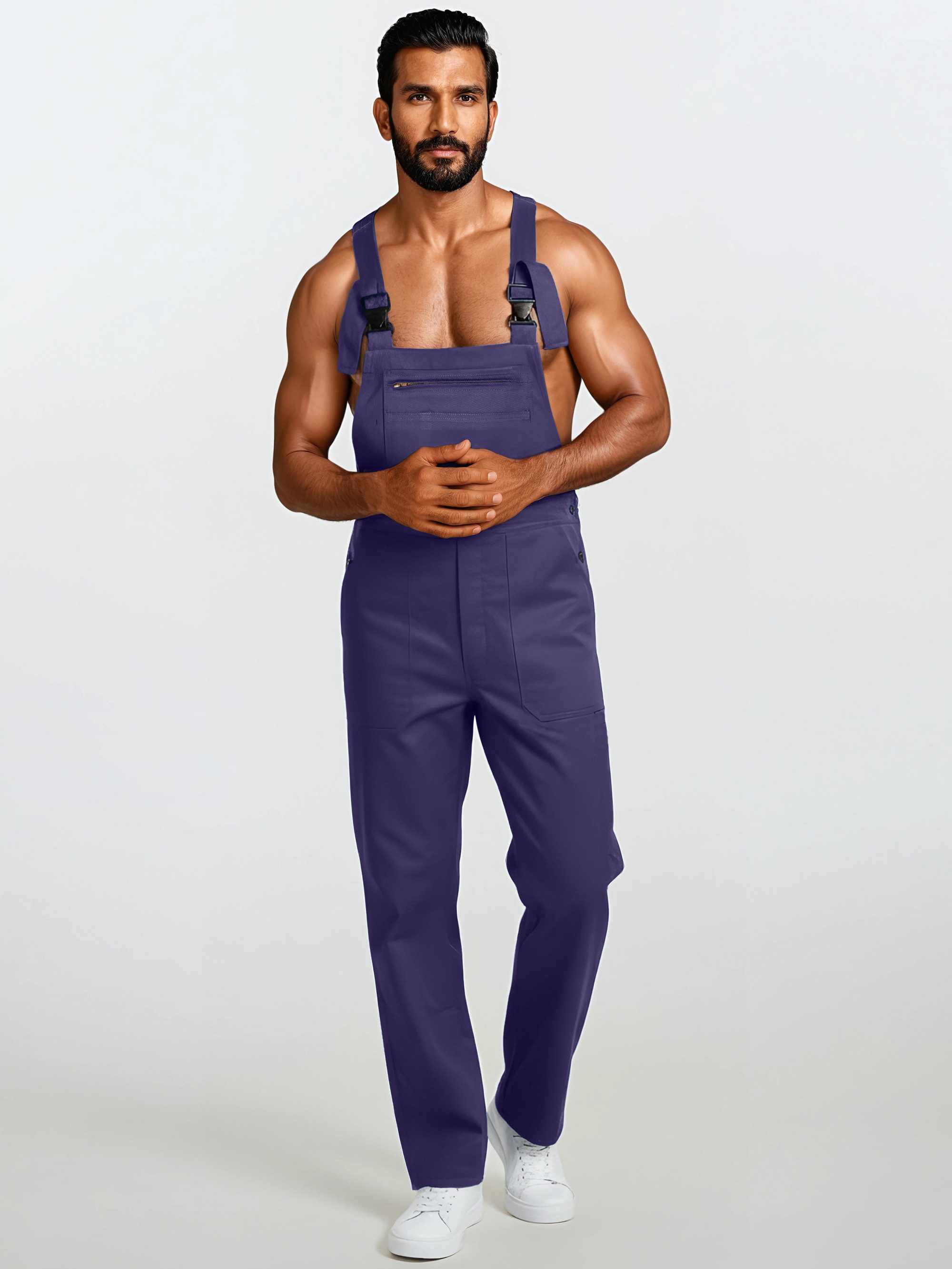 Arbeitslatzhose Latzhose Arbeitshose Hose - Baumwolle Classics Blaumann 7 Taschen