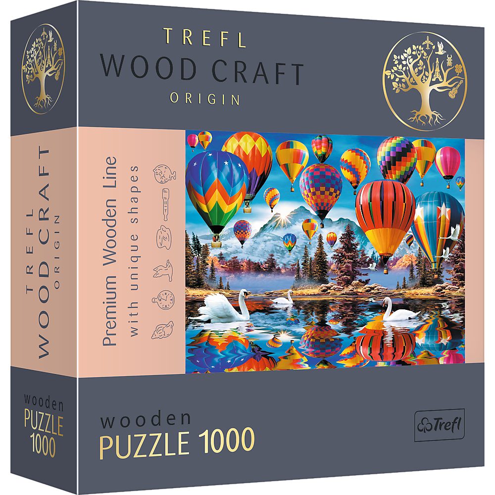 Trefl Puzzle Wood Craft Robinson bunte günstig online kaufen
