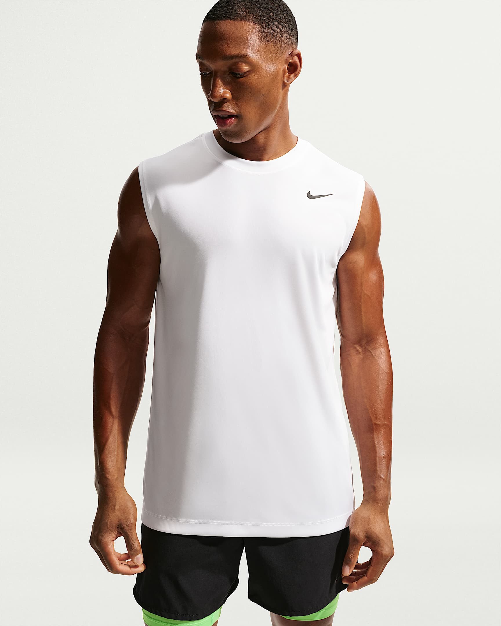Nike Tanktop M NK DF TEE STD SLVLS FLEX für Fitness und sportliche Aktivitäten geeignet, sportlicher Stil