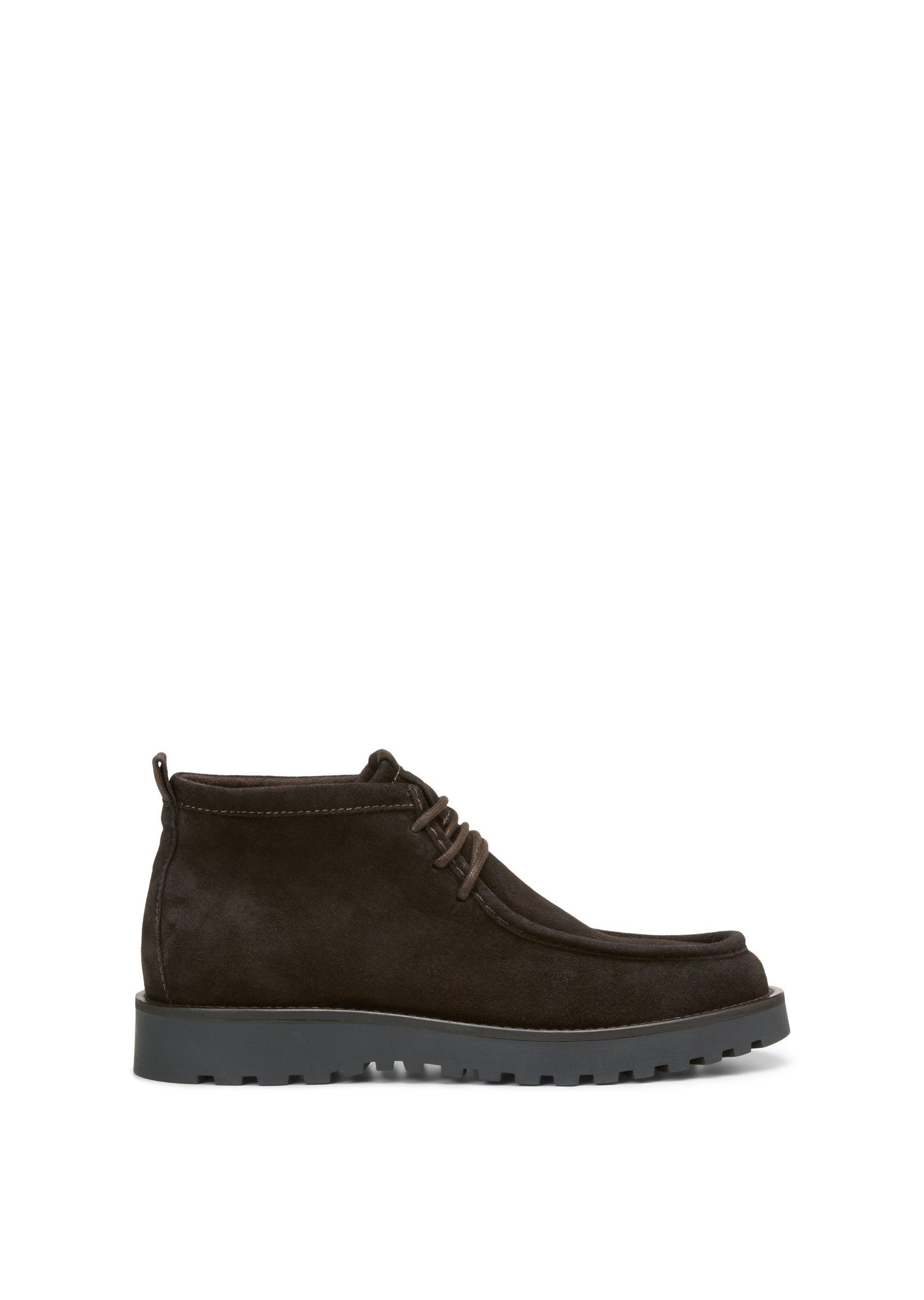 Marc O'Polo aus Velours-Rindleder Schlupfboots