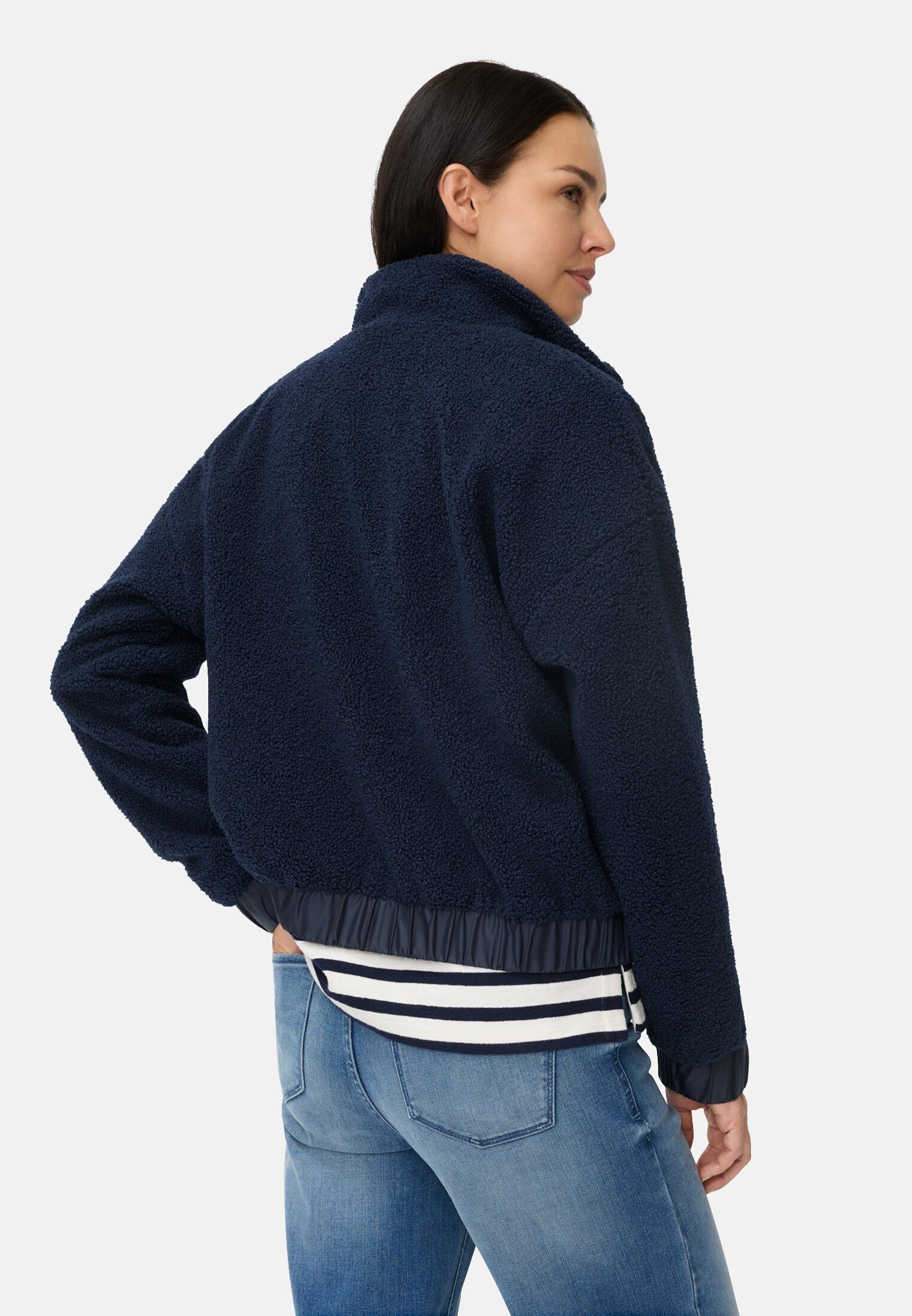 camel active Blouson mit Stehkragen und 2-Wege-Reißverschluss Langarm Marke günstig online kaufen