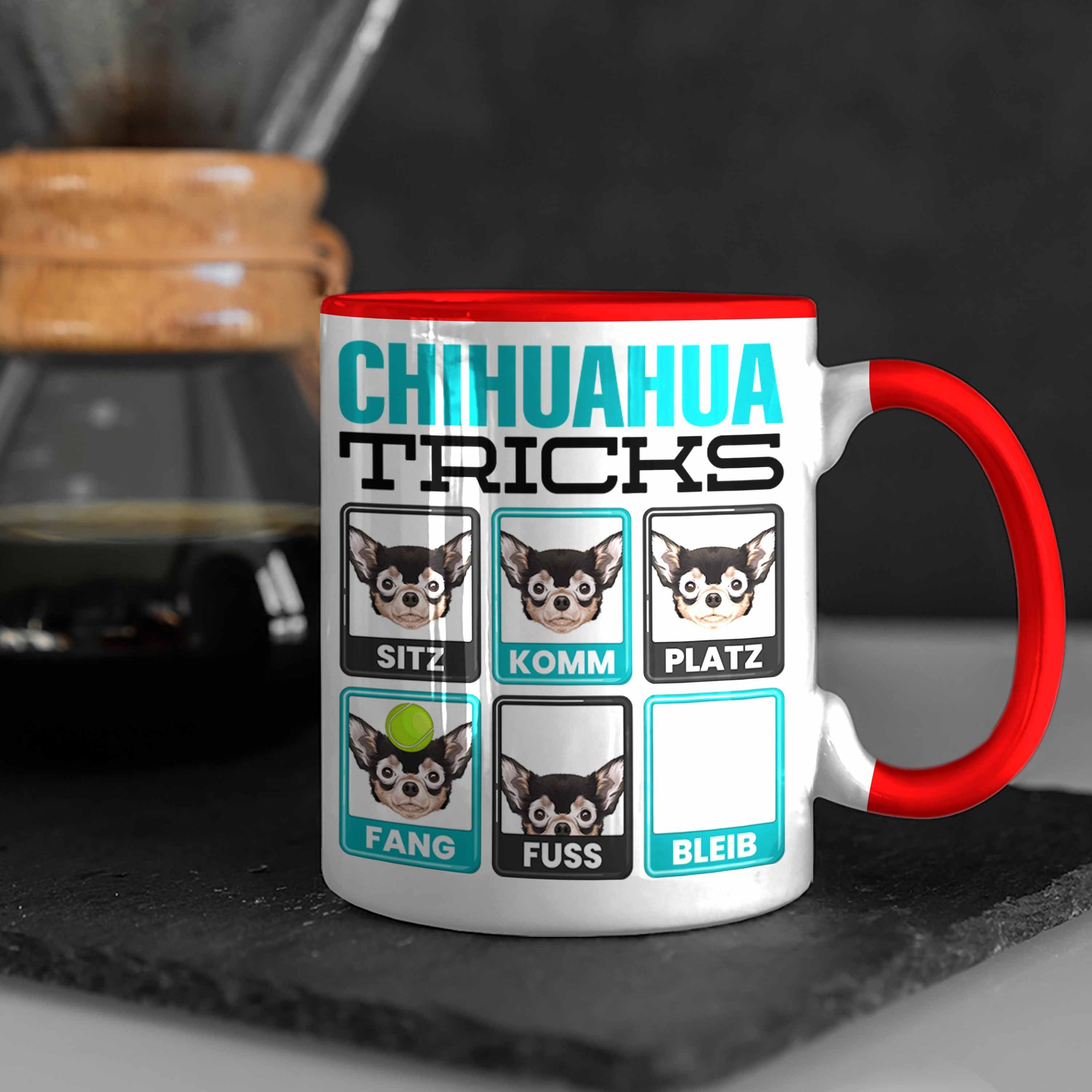 Chihuah Geschenk Tasse Trendation Spruch Tasse Rot Geschenkidee Chihuahua Besitzer Lustiger