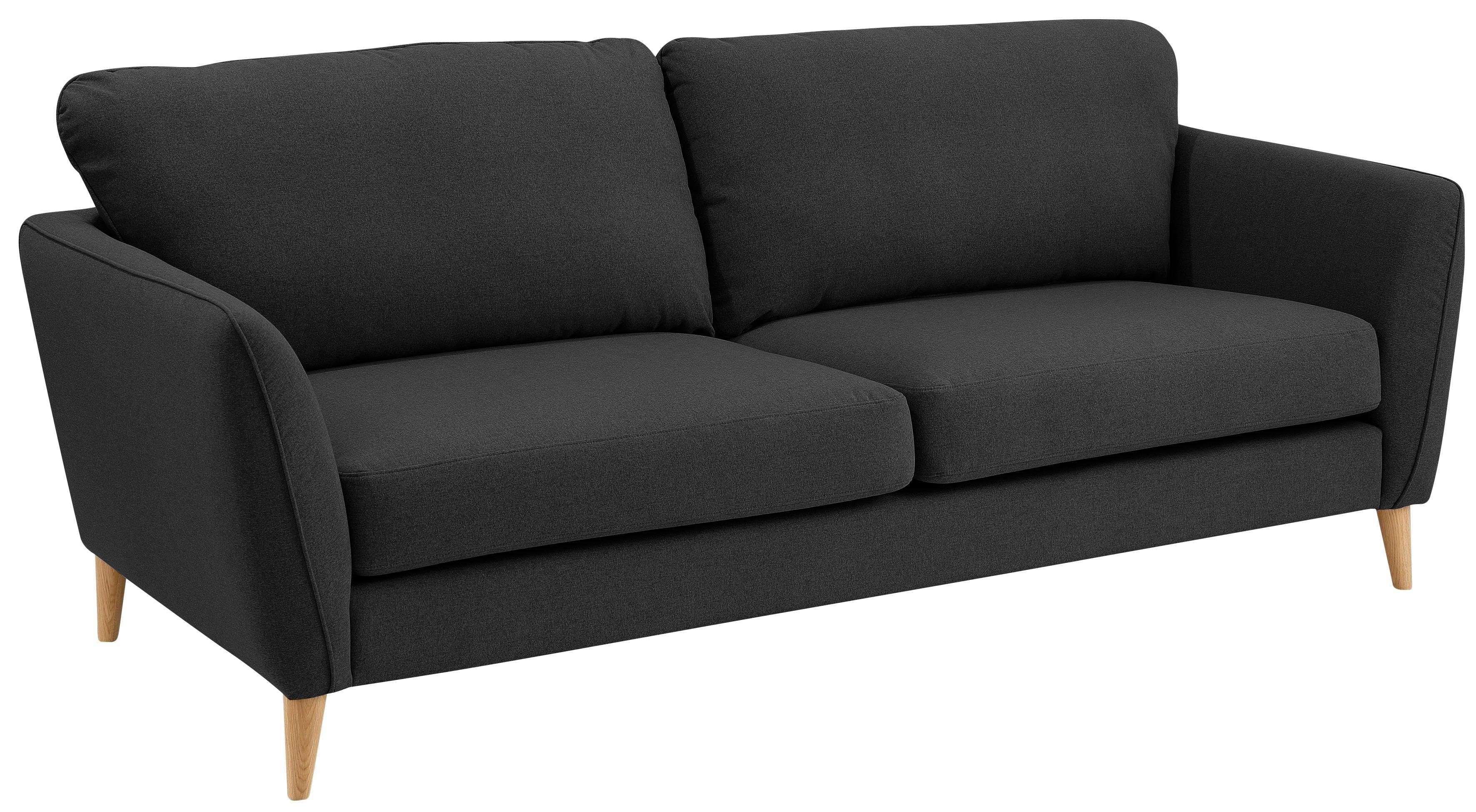 Home affaire 3-Sitzer "MARSEILLE 3er Sofa 206 cm, Cord, Flachgewebe, Strukt günstig online kaufen