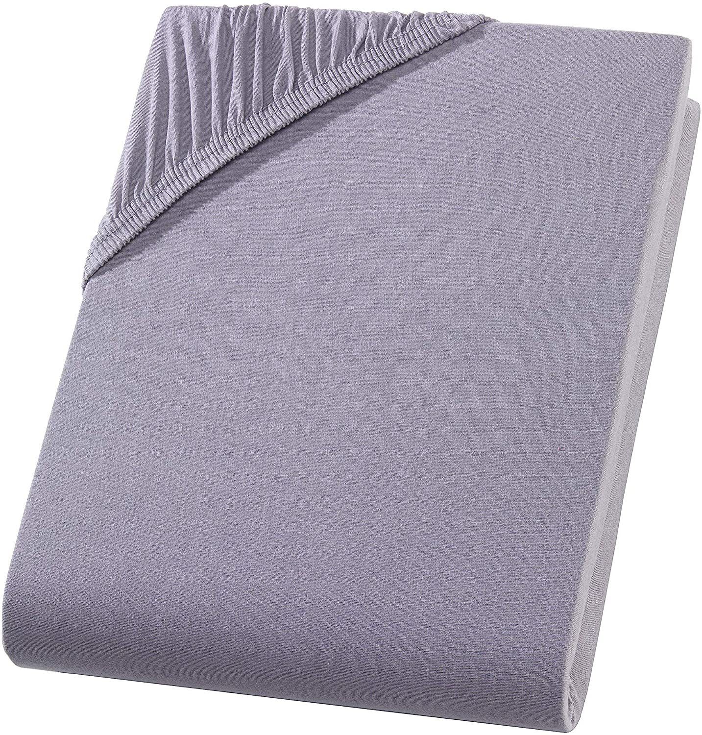 Zestri Spannbettlaken Jersey für normale Matratzen, Boxspringbett, Wasserbe günstig online kaufen