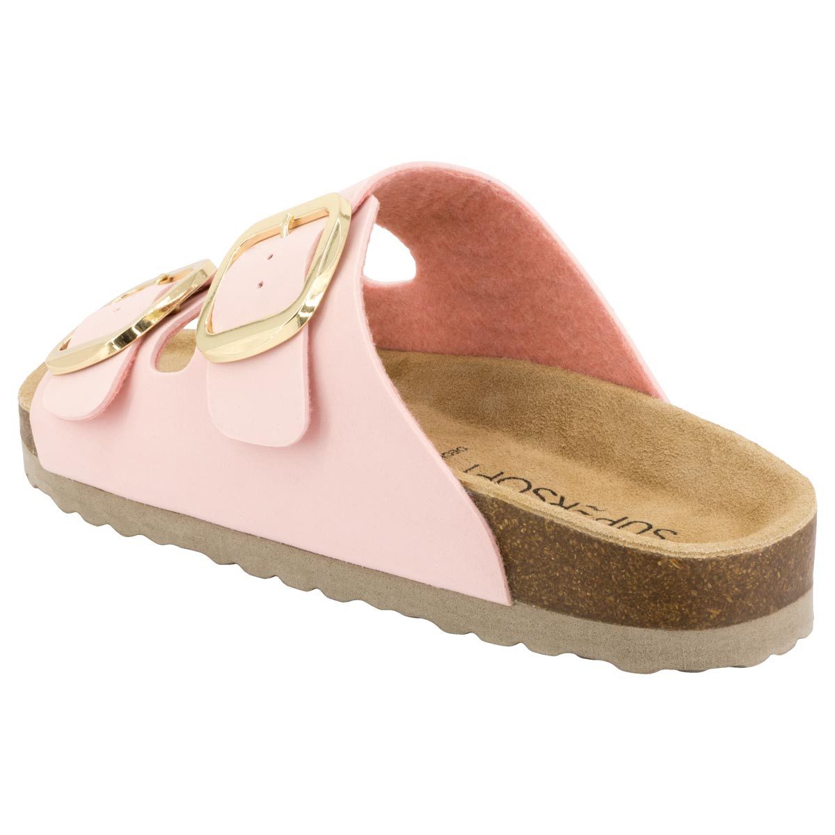SUPERSOFT Classic Pantolette (1-tlg) Pantoletten - Bequemes Design, Leichte Sohle für Alltag und Freizeit