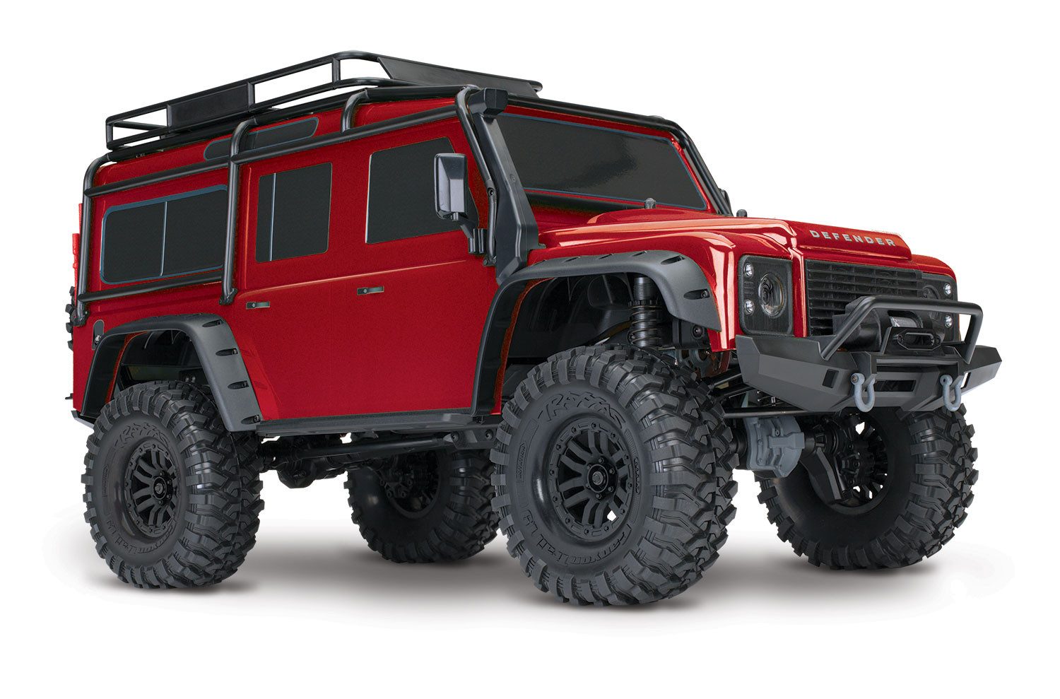 RC-Monstertruck Traxxas TRX-4 Land Rover Rot Scale Trial Crawler 2,4Ghz RTR 1:10