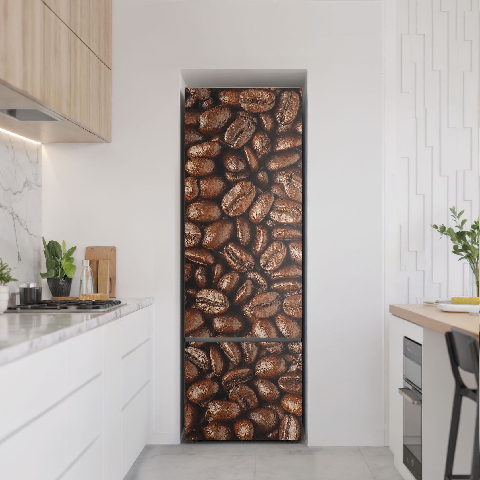 Thumbnail - Tulup Magnetfolie Kühlschrank Magnetmatte Kaffeebohnen Magnetfolie für den Kühlschrank