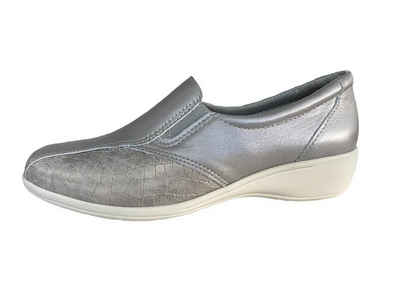 Franken-Schuhe »Franken Schuhe Damen Slipper 220-2 silver« Slipper