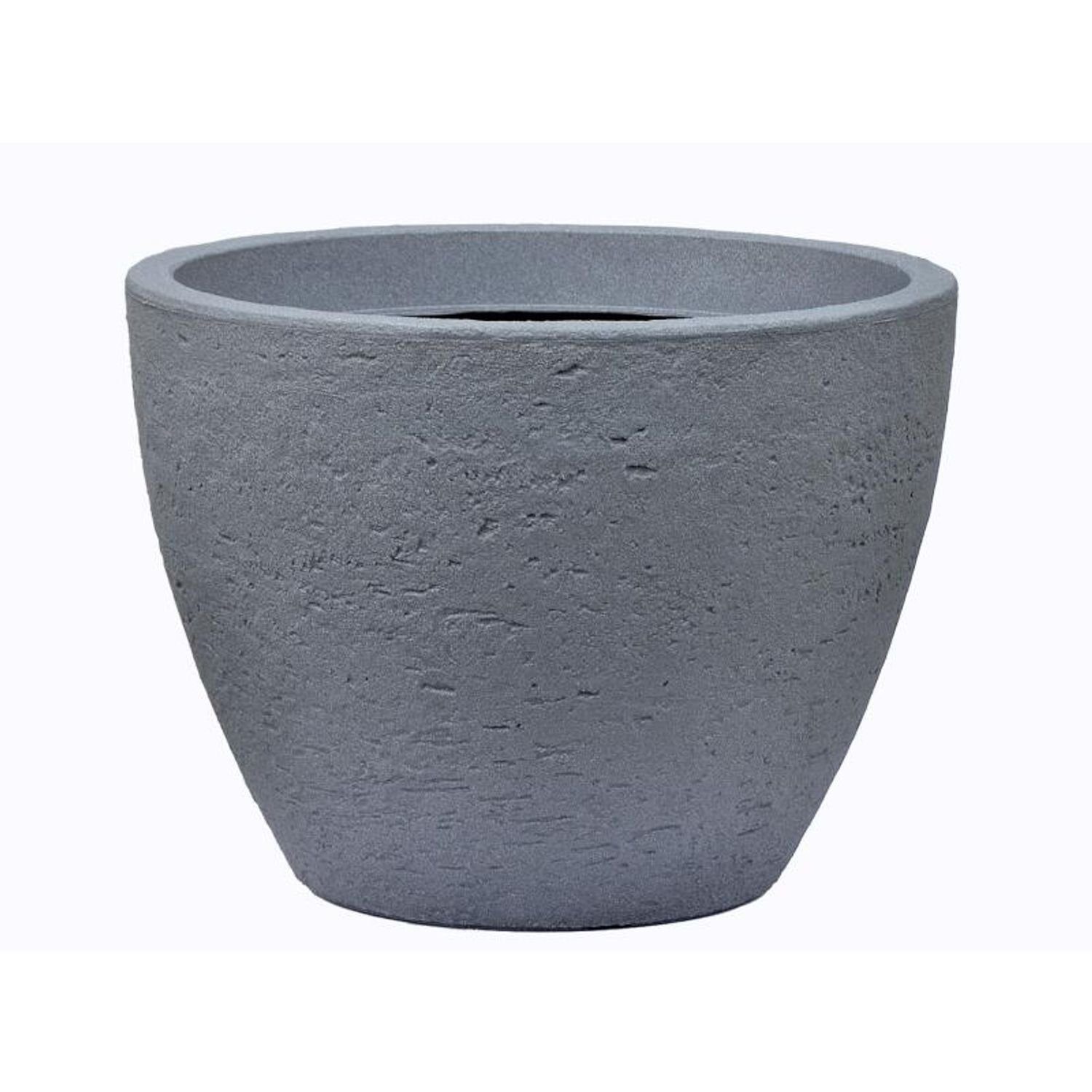 Jelenia Plast Pflanzkübel Pflanzkübel "Stone" Übertopf 60 x 45cm Blumen Pflanzen