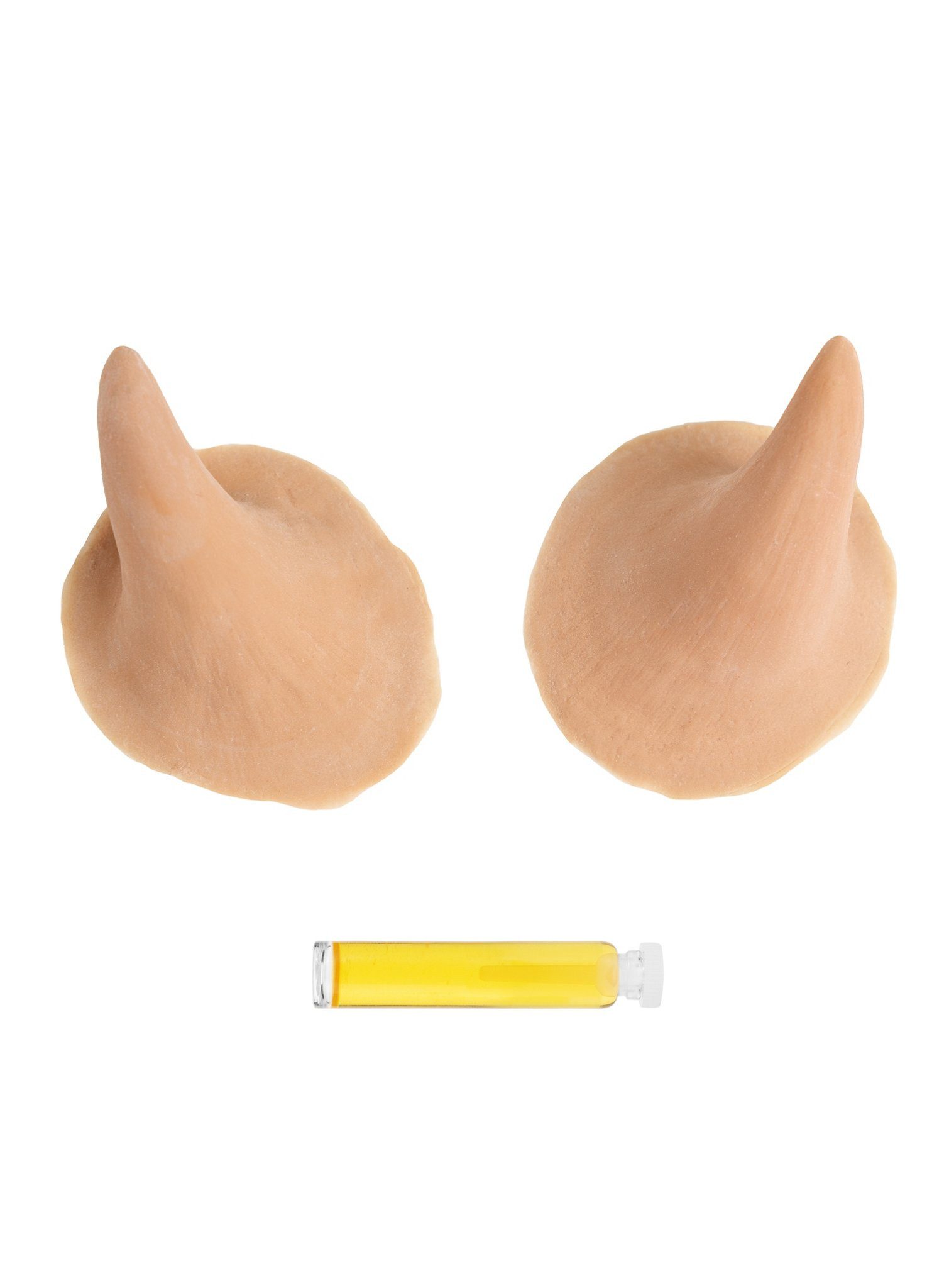 Maskworld Kostüm Teufel Latexhörner, Hochwertige Latexhörner für eine professionelle Verwandlung