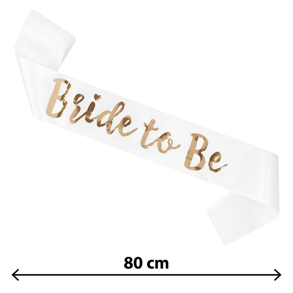 Boland Kostüm Schärpe 'Bride to be' für Junggesellenabschied, R