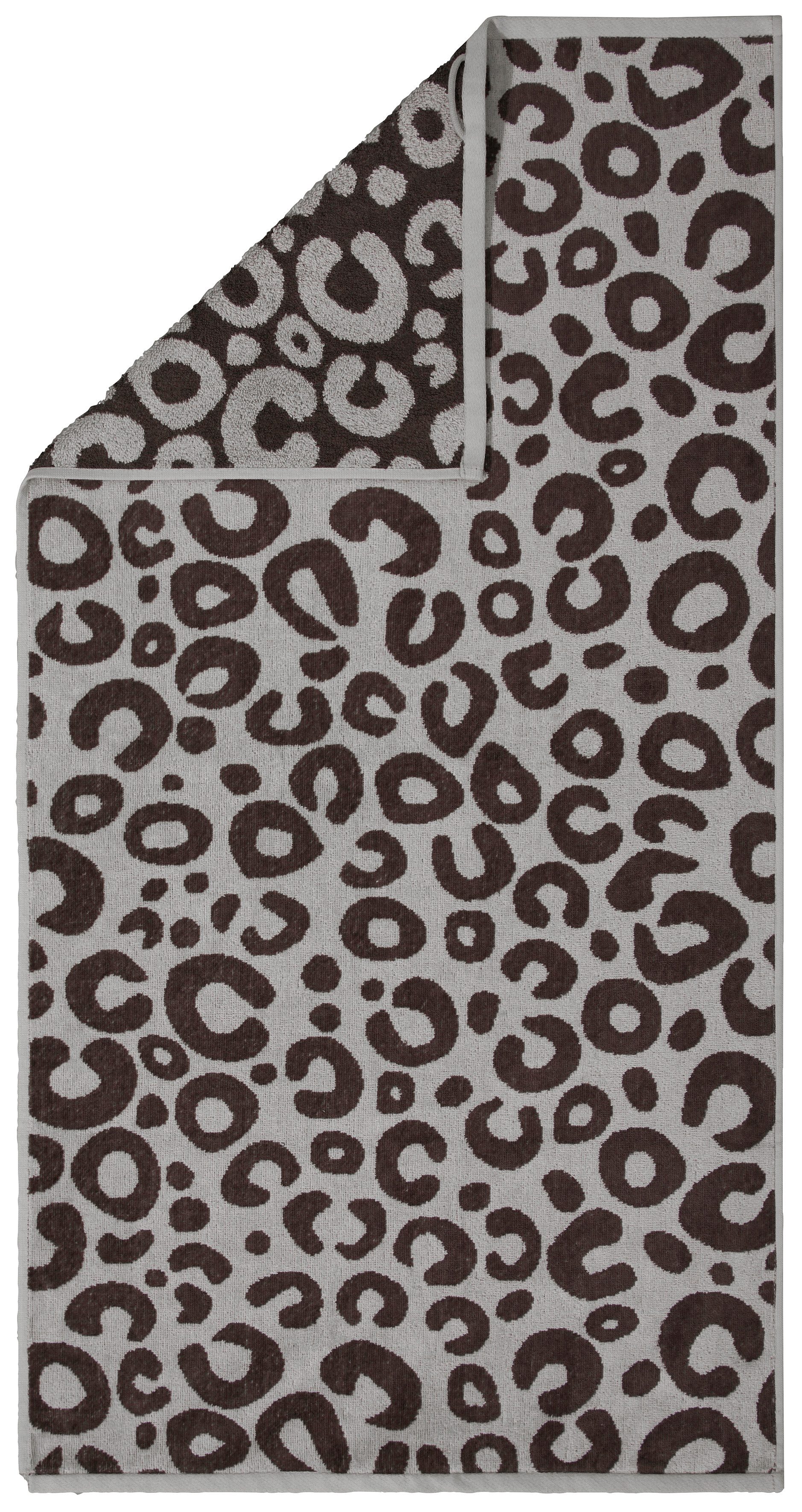 OTTO home Handtuch Set Anna Leopardenmuster, 8-tlg Handtuch-Set, 100% Baumwolle, Frottiervelours (Set, 8-St), Duschtücher, Handtücher und Gästetücher, weich, modern, Animal Print