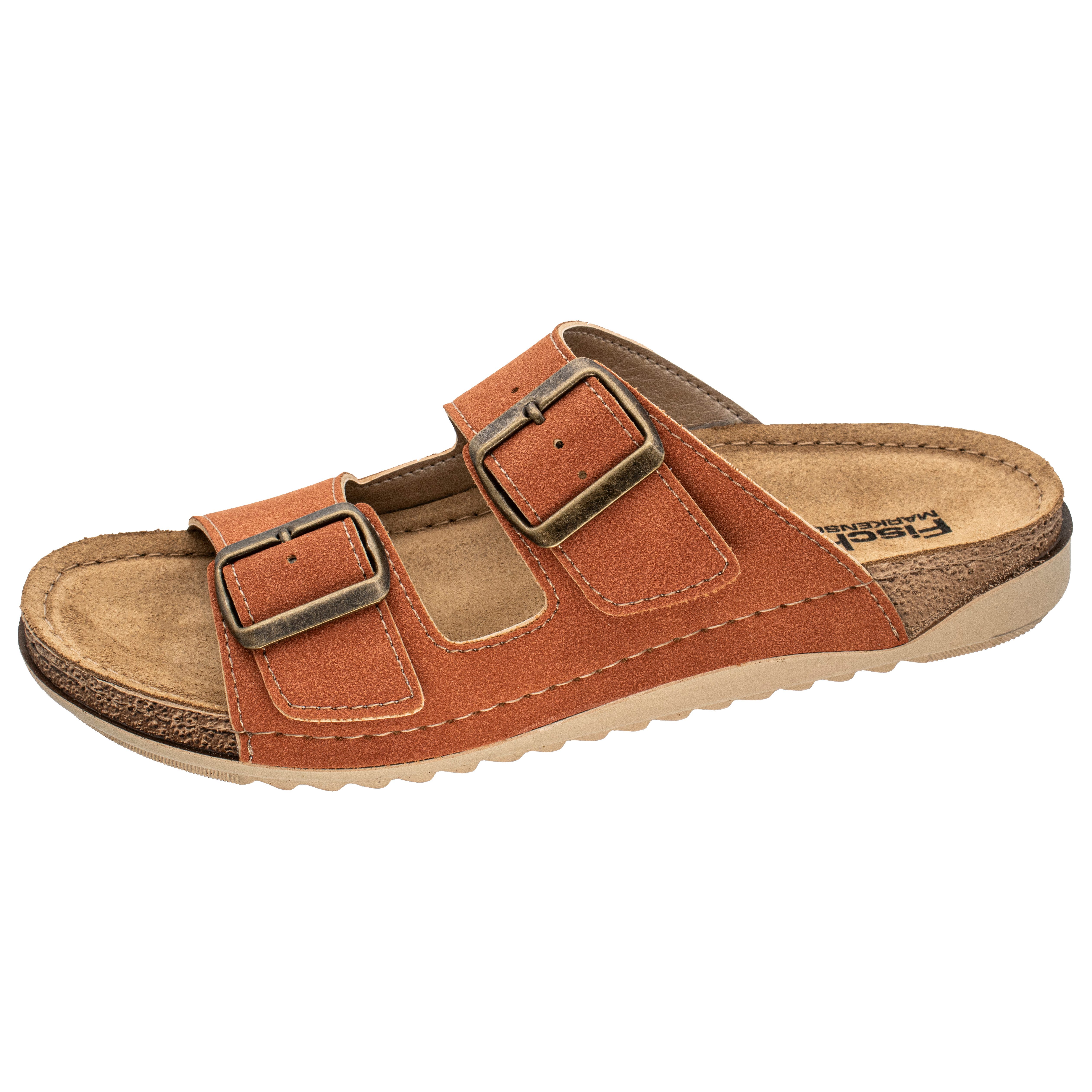 Fischer-Markenschuh Sarah Pantolette aus Nappalino, mit Fleecefutter und ge günstig online kaufen