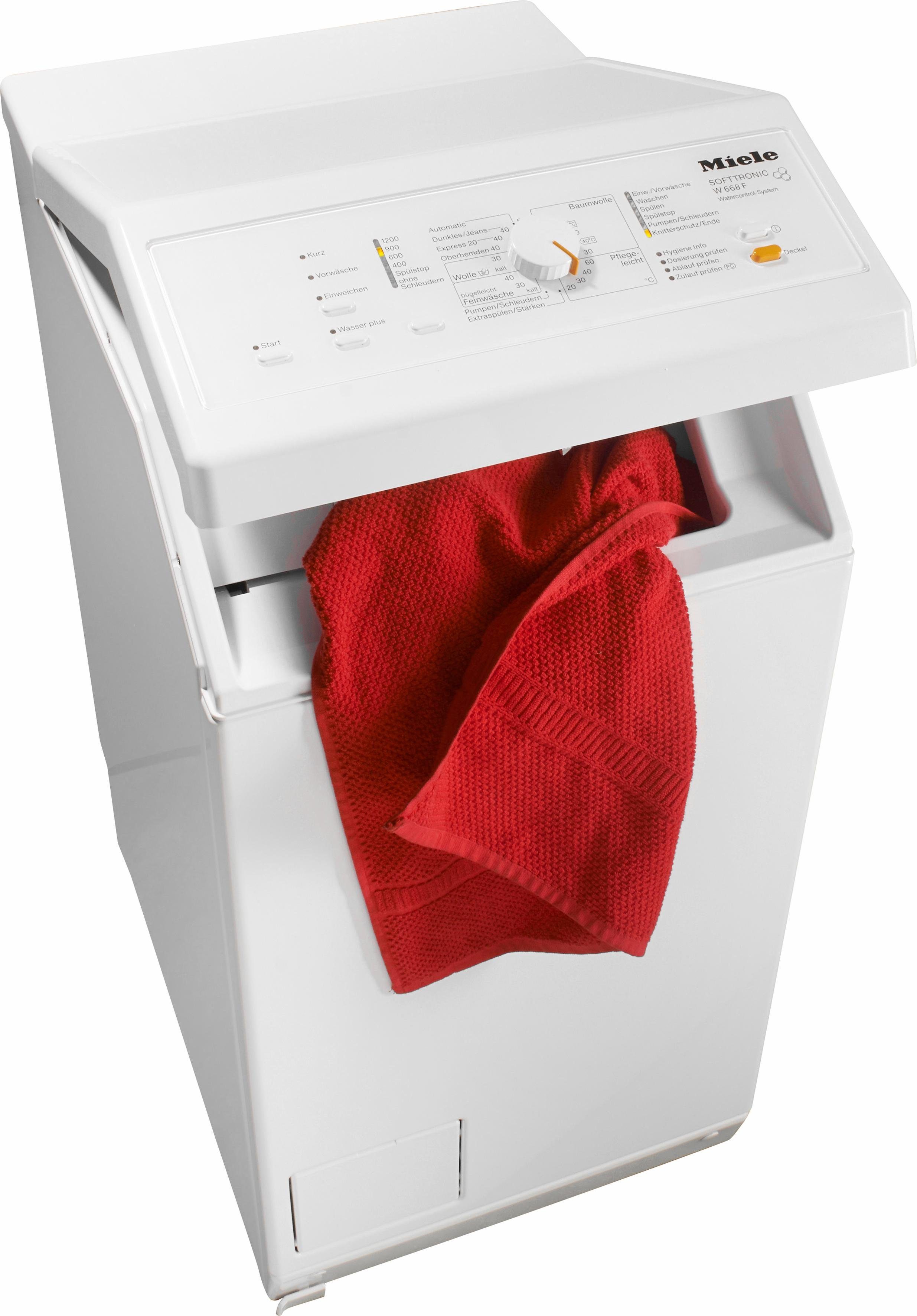 Miele Waschmaschine Toplader W 668 F WCS, 1200 U/Min