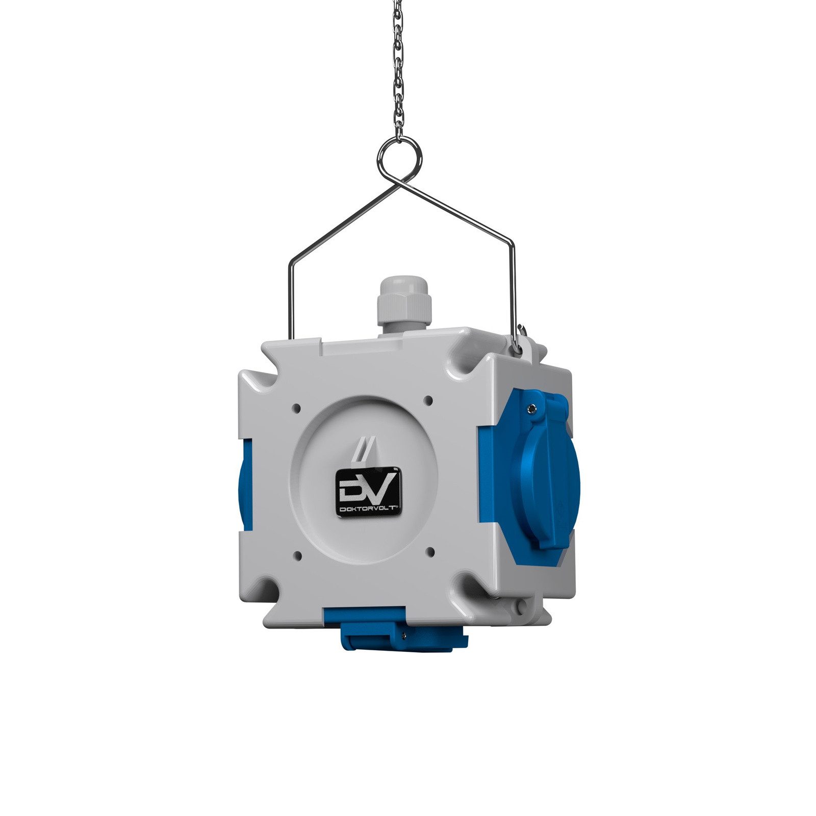 Doktorvolt Stromverteiler Energiewürfel Stromverteiler mDV 3x230V franz/belg System