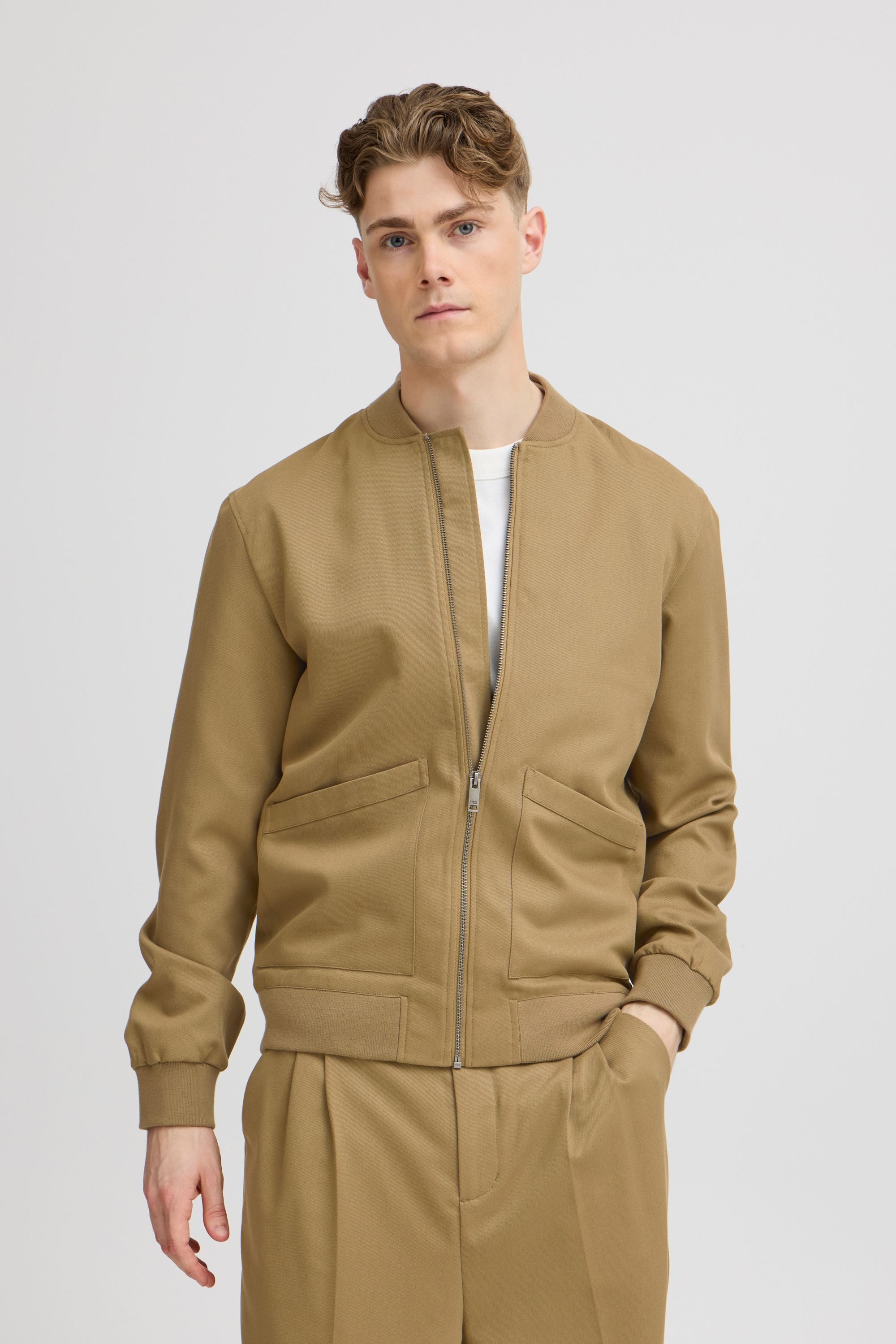 Casual Friday Bomberjacke CFScott Lässige Jacke mit zwei Taschen