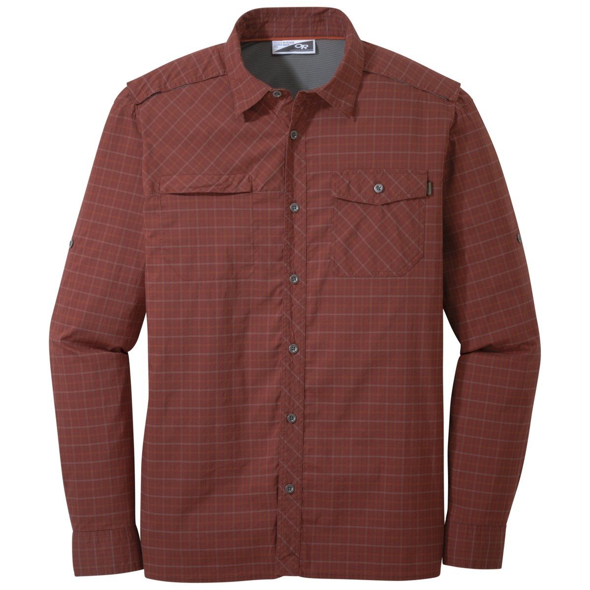 Outdoor Research Laufshirt Outdoor Research Shirt Men's Kennebec Sentinel (1-tlg) rot