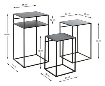 Beistelltisch Beistelltisch, BREY, Schwarz