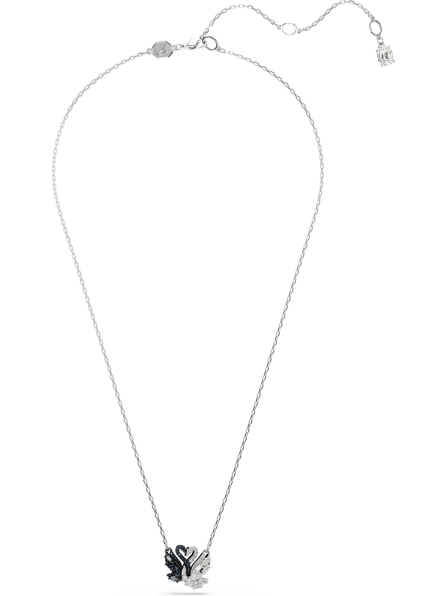 Swarovski Collier Swarovski Damen-Kette Metall Swarovski-Kristall günstig online kaufen