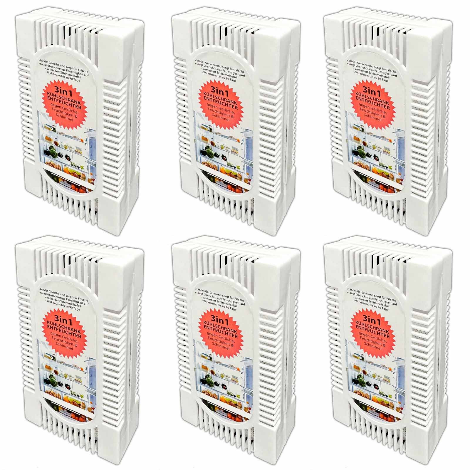 HAC24 Granulat-Luftentfeuchter 6x Kühlschrank Entfeuchter Trockner günstig online kaufen