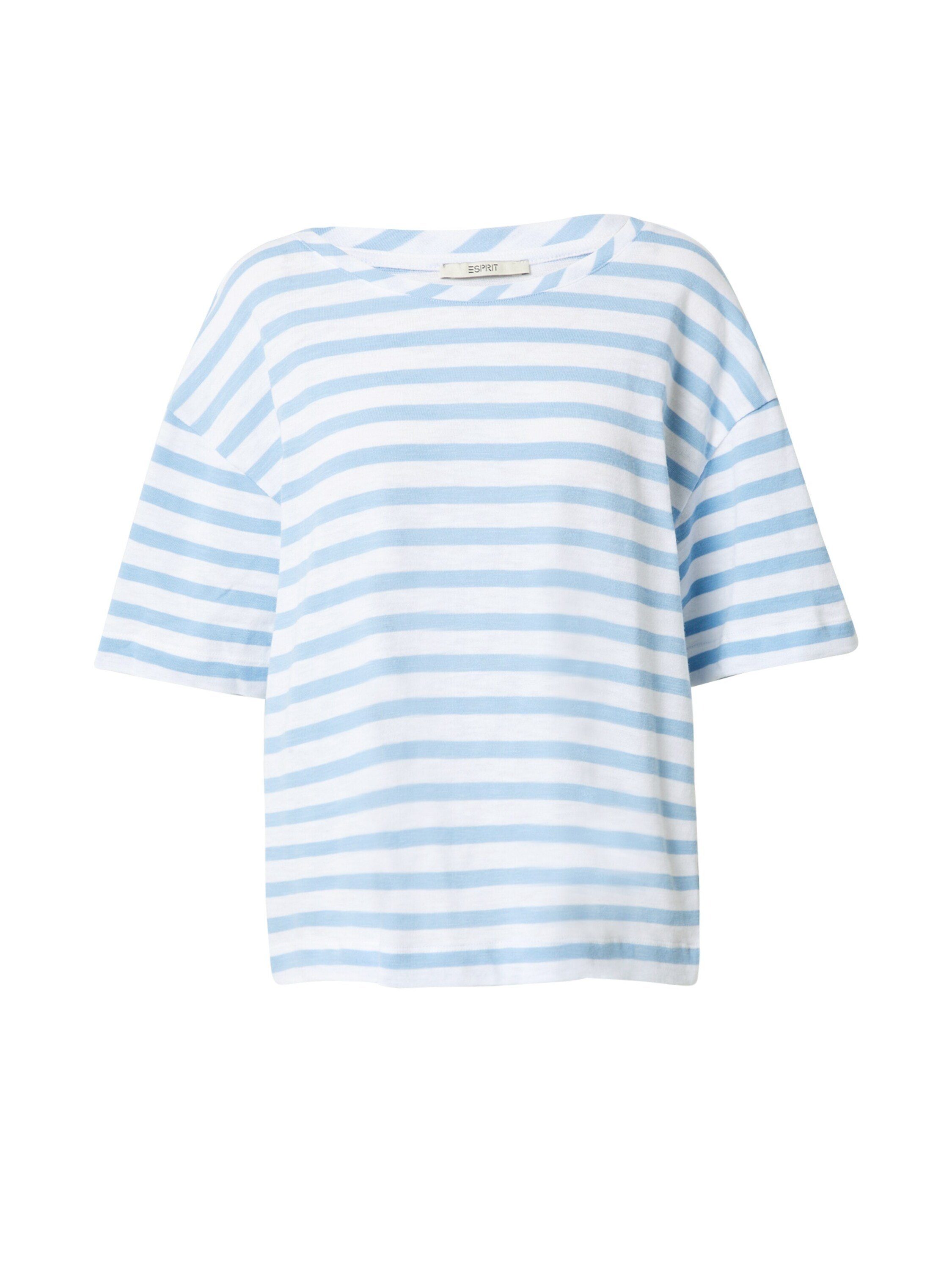 Esprit T-Shirt (1-tlg) Plain/ohne Details light turquoise