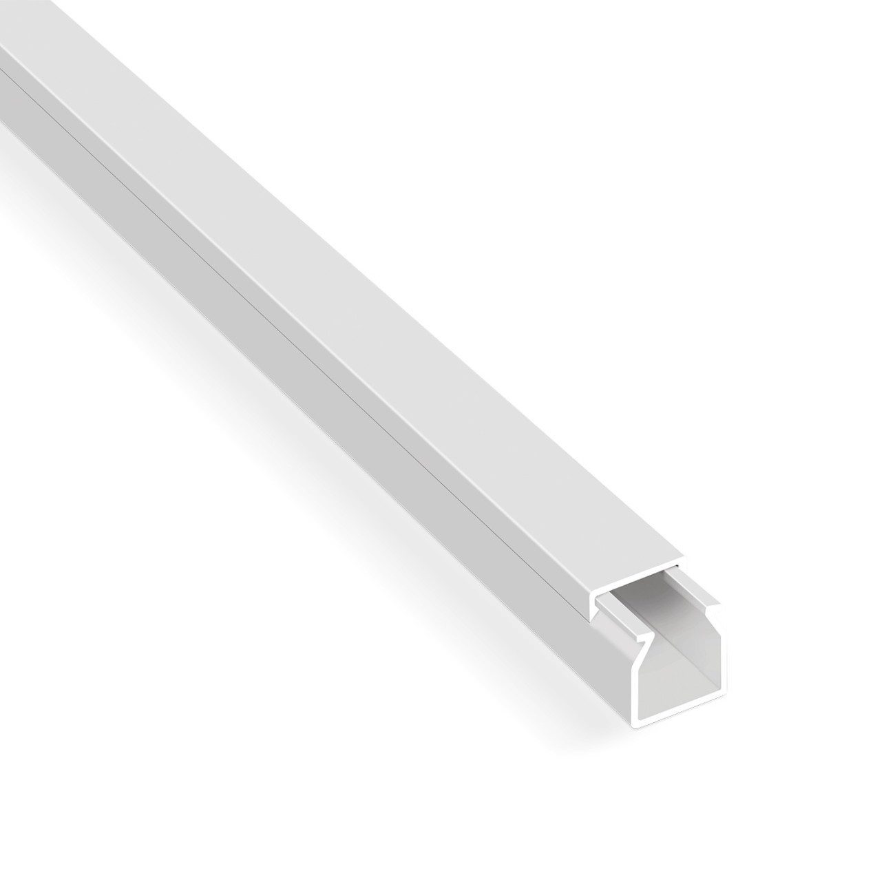 ARLI Kabelkanal Schraubbar mit Bodenlochung (9m Set, 9-St), PVC, schwer entflammbar, IP-Bewertung: IP40 – Bild 2 von 5