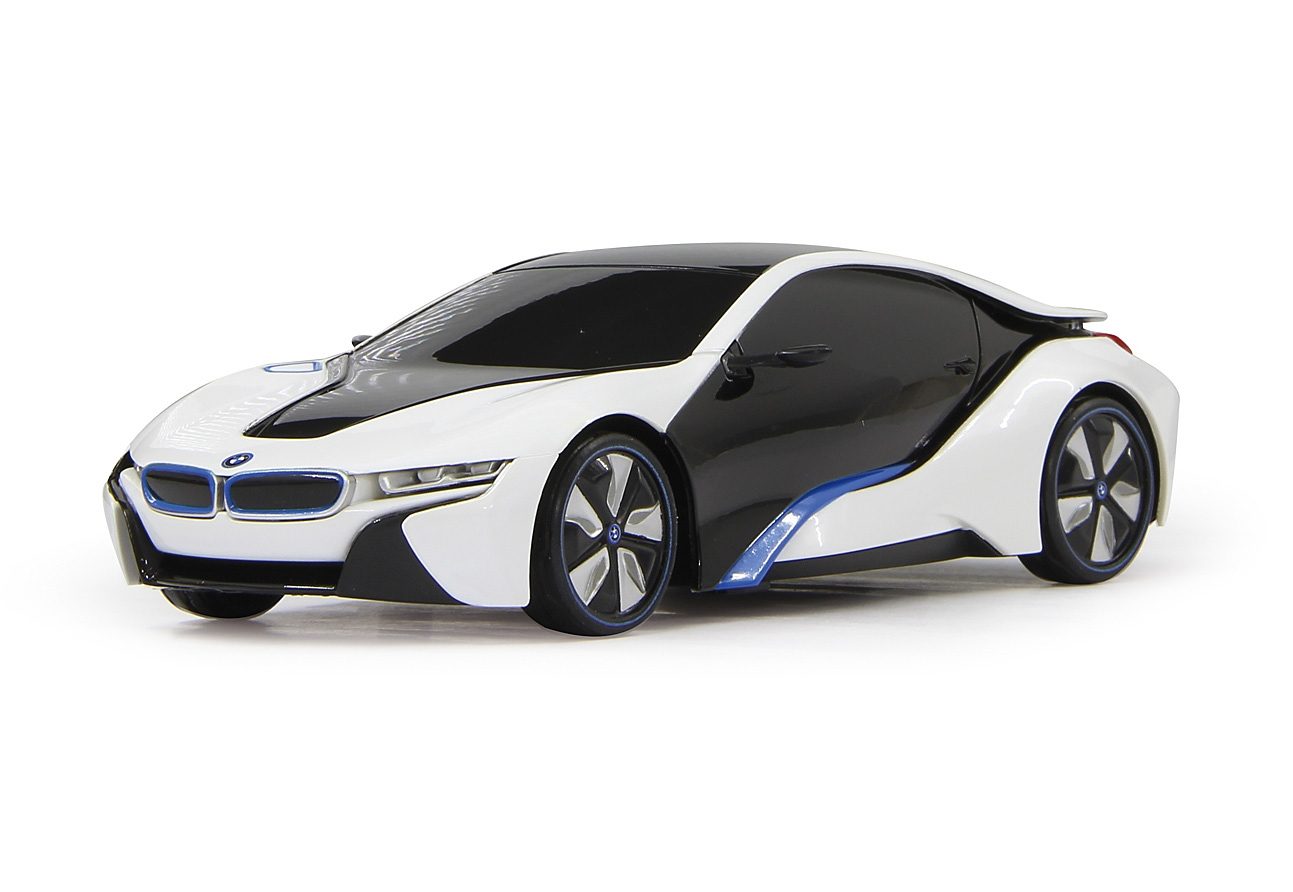 Image of Jamara - Fahrzeug BMW I8 1:24 weiß 27 MHz