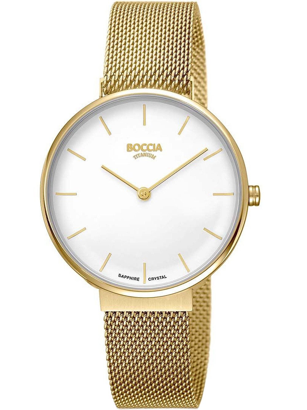 Boccia Quarzuhr Boccia 3327-10 Damenuhr Titanium 35mm 3ATM Boccia 3327-10 Damenuhr Titanium 35mm 3ATM