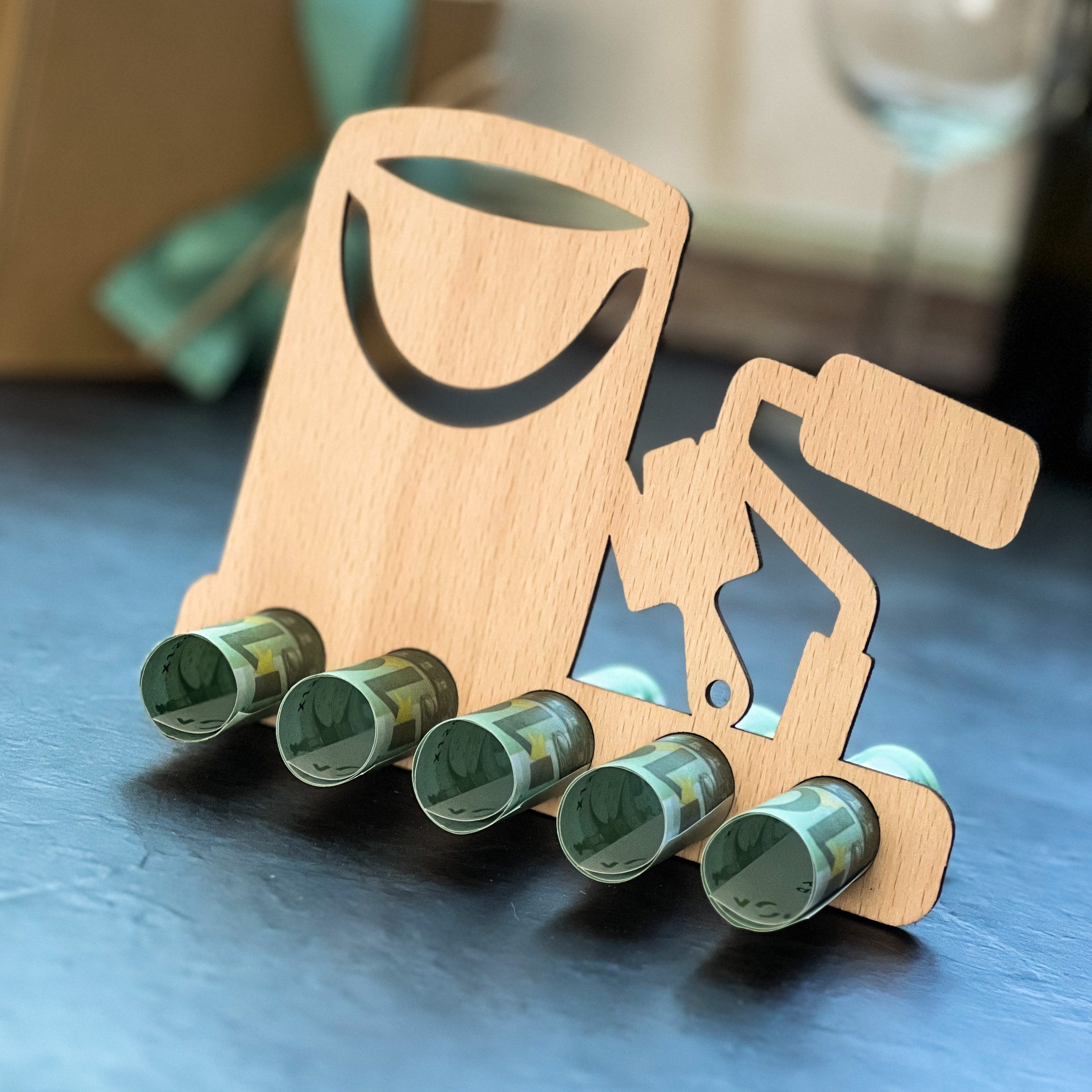 Spruchreif® Spardose Geldgeschenk aus Holz, Gutscheinverpackung, günstig online kaufen