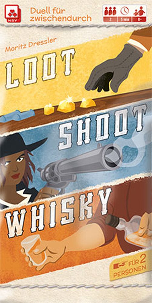 Cartamundi Spiel Loot Shoot Whisky (MINNYS)