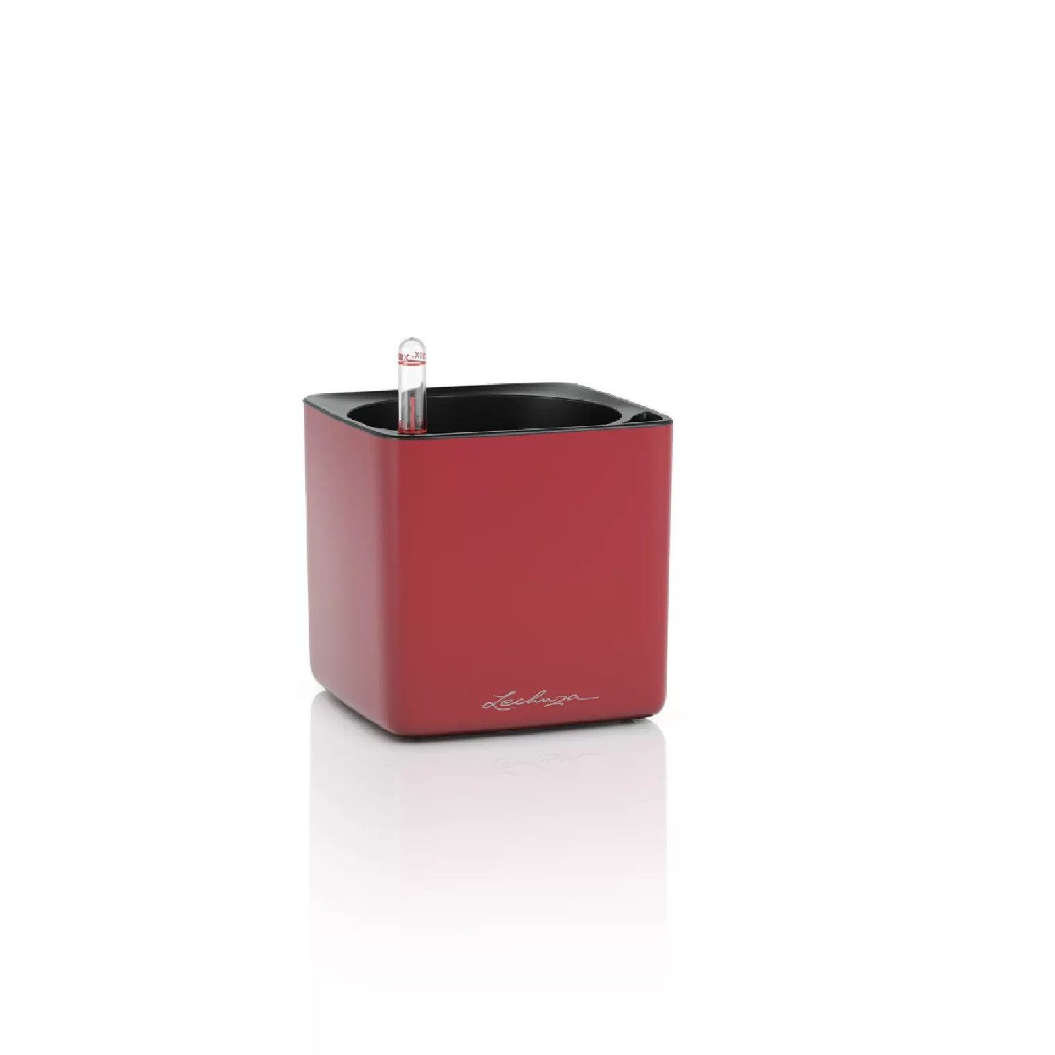 Lechuza® Kräutertopf Cube Premium 14 scarlet rot matt
