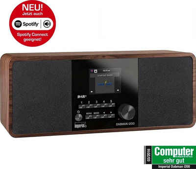 IMPERIAL by TELESTAR DABMAN i200 Digitalradio (DAB) (Digitalradio (DAB), FM-Tuner, Internetradio, UKW mit RDS, 20 W)