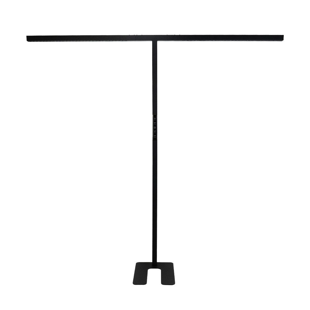 LUXULA LED Stehlampe LUXULA LED Stehleuchte 90 W 4000 K Neutralweiß Schwarz, Neutralweiß