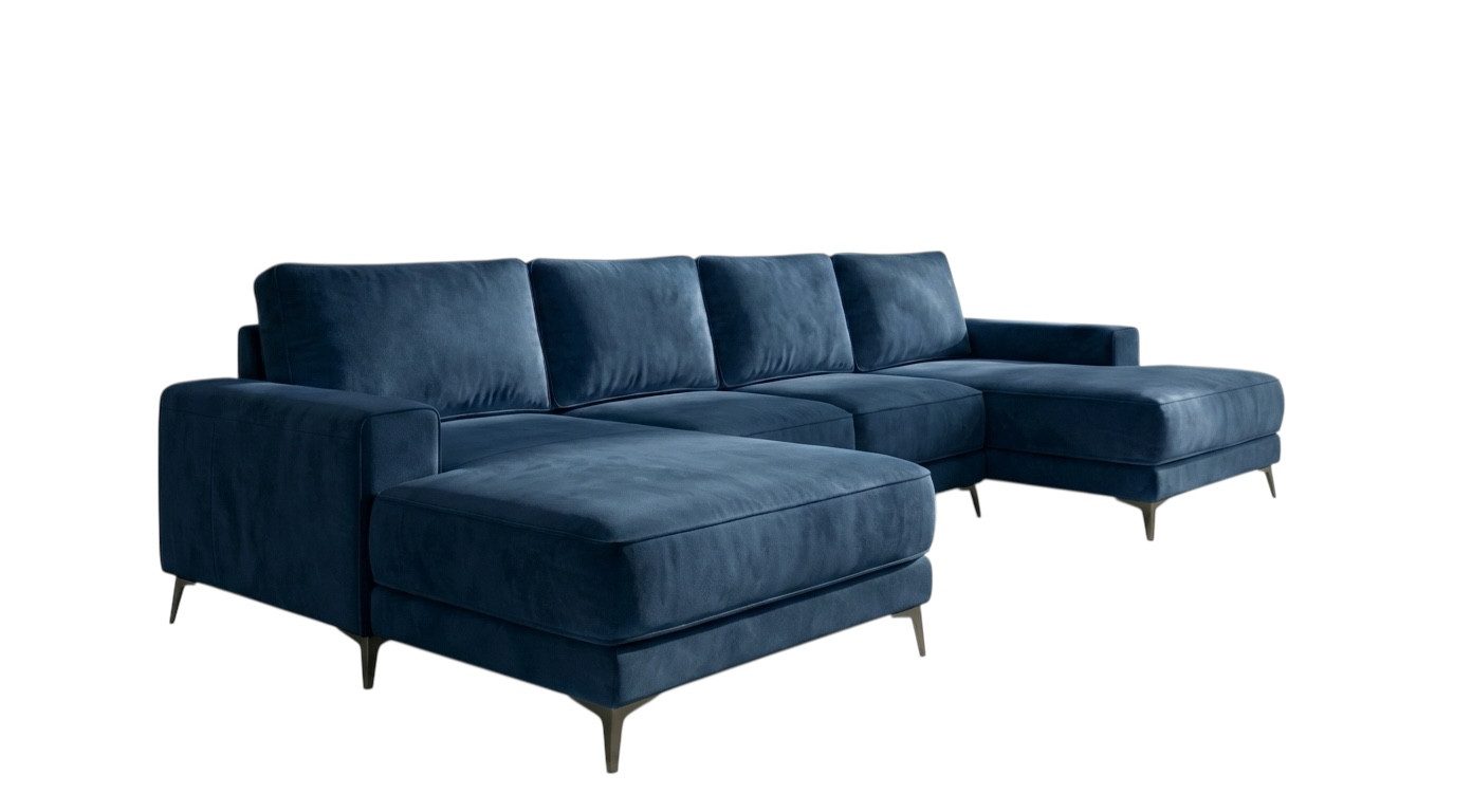 A&J MöbelLand GmbH Ecksofa VALTOR mit Schlaffunktion, Bonellfederkern und Bettkasten, TOP ANGEBOT!