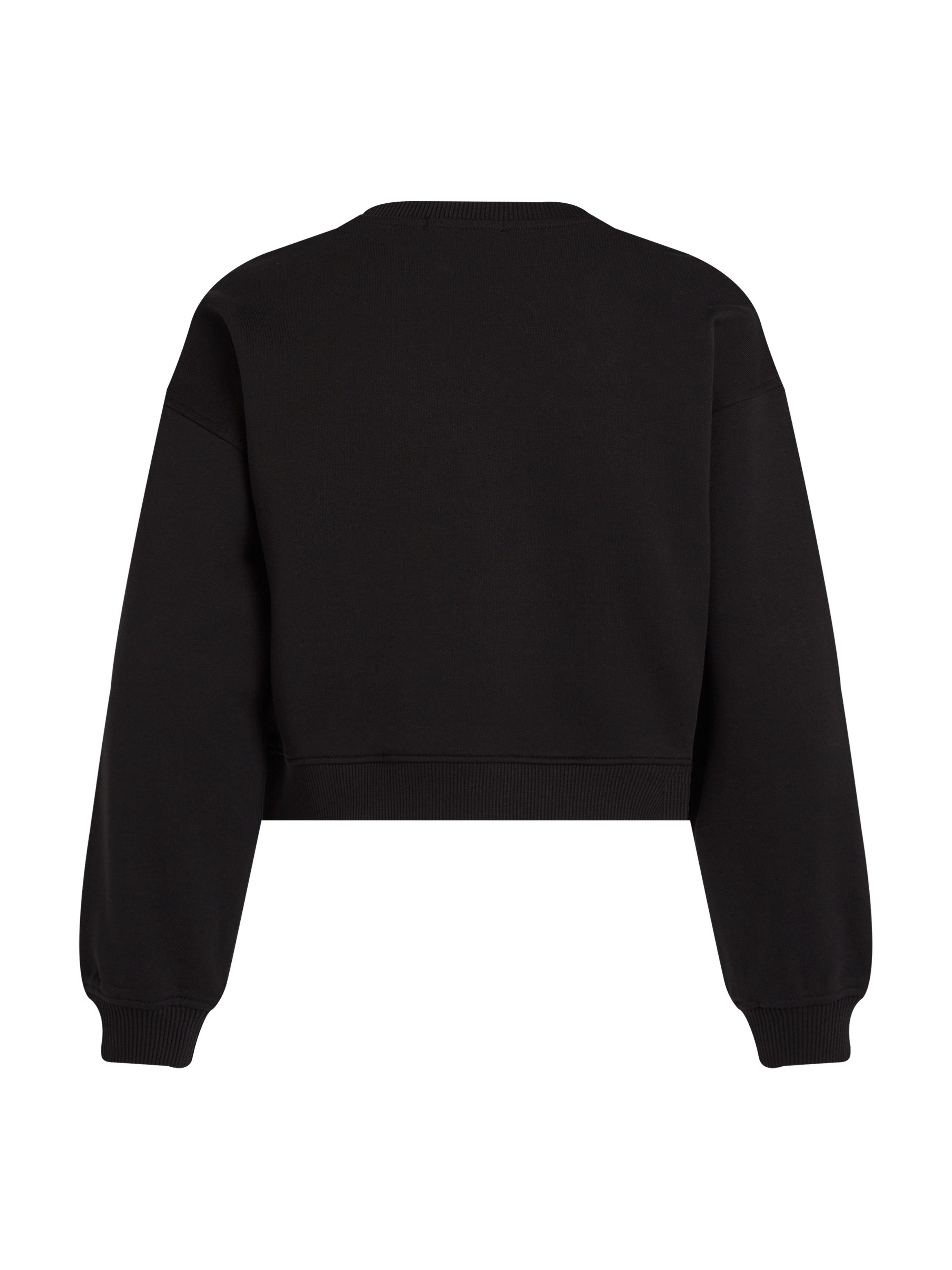 Calvin Klein Jeans Sweatshirt GLITTER MONOLOGO CN SWEATSHIRT für Kinder bis 16 Jahre mit Logoschriftzug