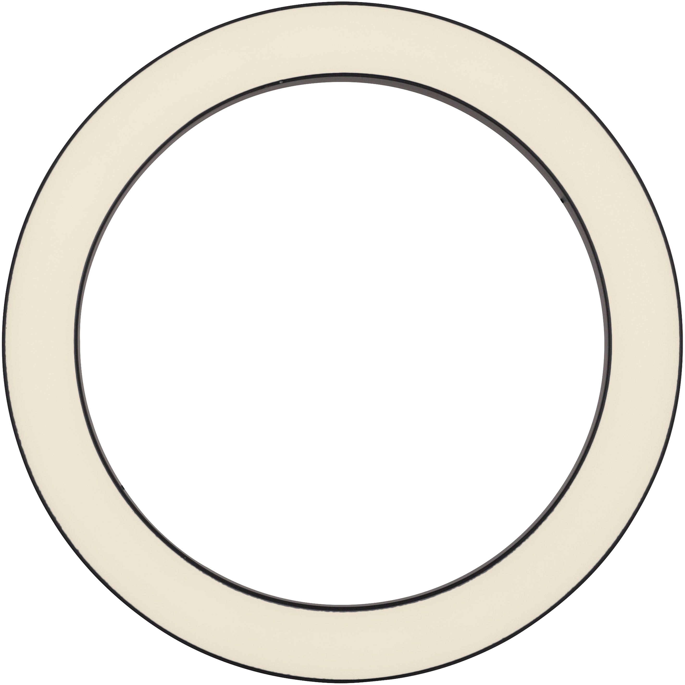 Neuhaus PURE LED Deckenleuchte PURE Lines Round, CCT - über Fernbedienung, LED fest integriert, warmweiß - kaltweiß, Stufenlos dimmbar über Fernbedienung, CCT