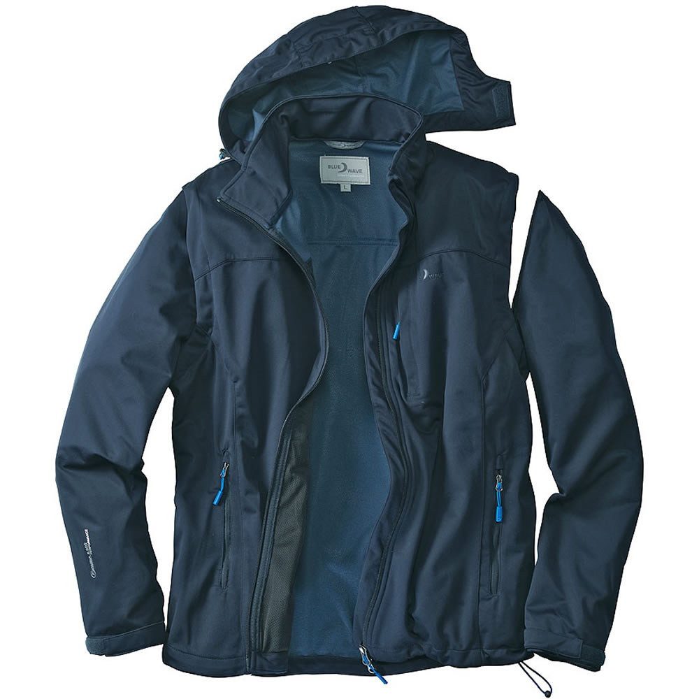 Fahrradjacke Blue Wave Jan Herren Softshell Funktionsjacke Zipbar