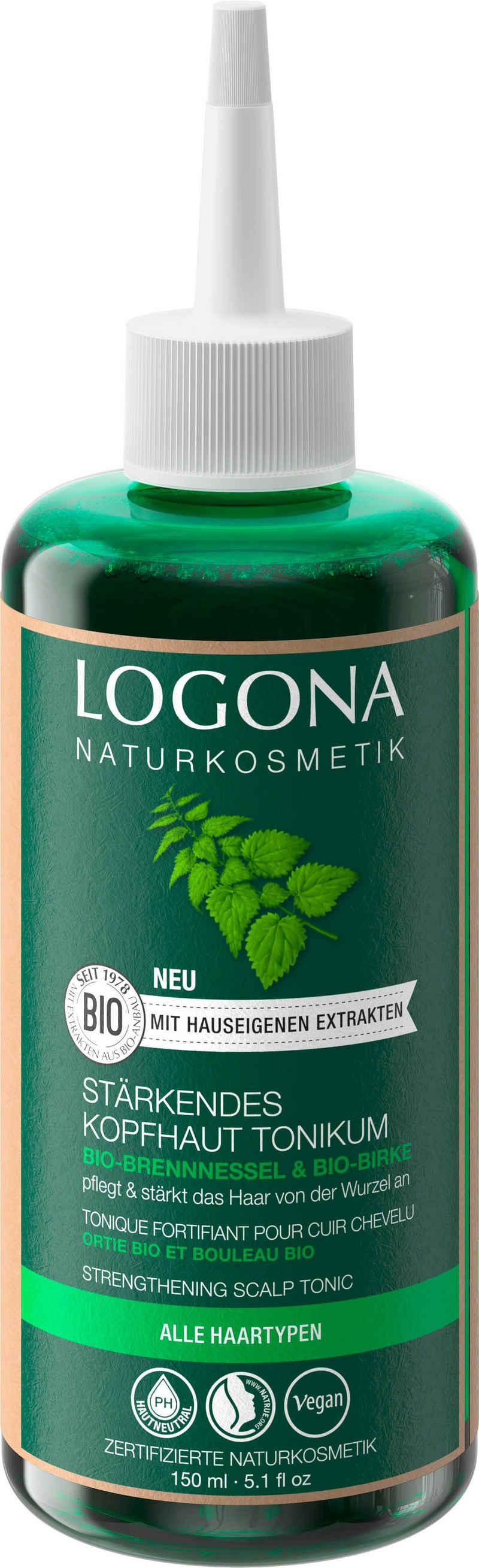 LOGONA Haarwasser Stärkendes Kopfhaut Tonikum