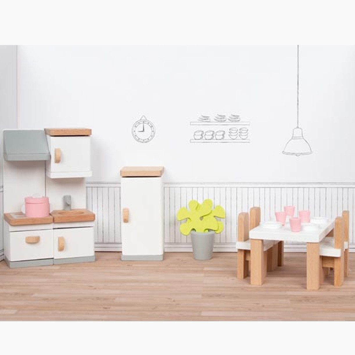 goki Puppenhausmöbel Puppenmöbel Style, Küche (packung, 20tlg., spar packun günstig online kaufen