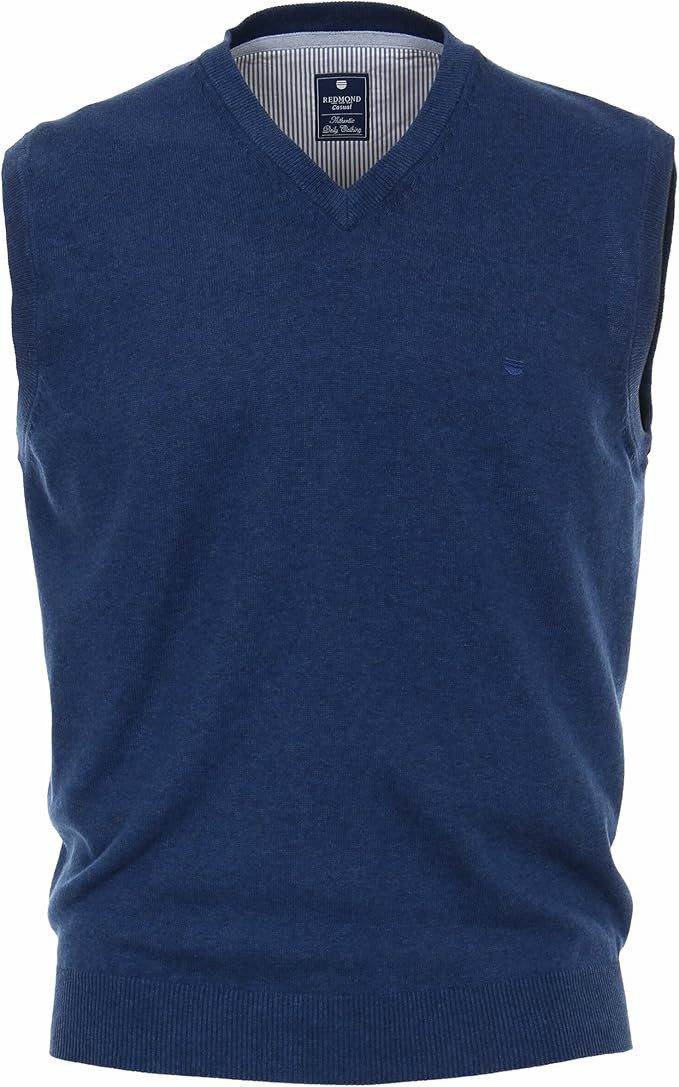 Redmond V-Ausschnitt-Pullover V-Pullover für Herren (1-tlg)