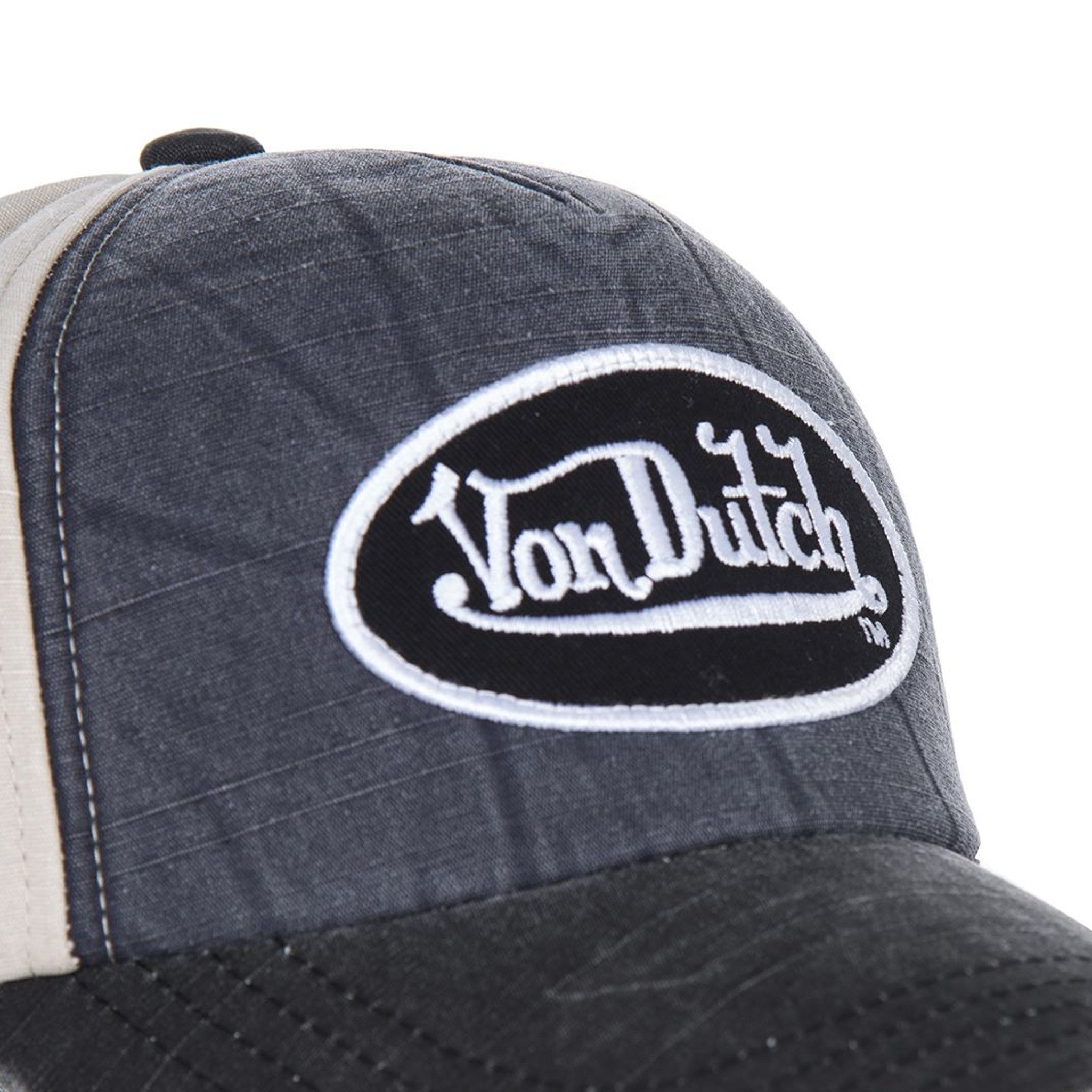 Von Dutch Baseball Cap Von Dutch Originals Baseball Cap - 3-TONE (Basecap, Basecap) Used-Look