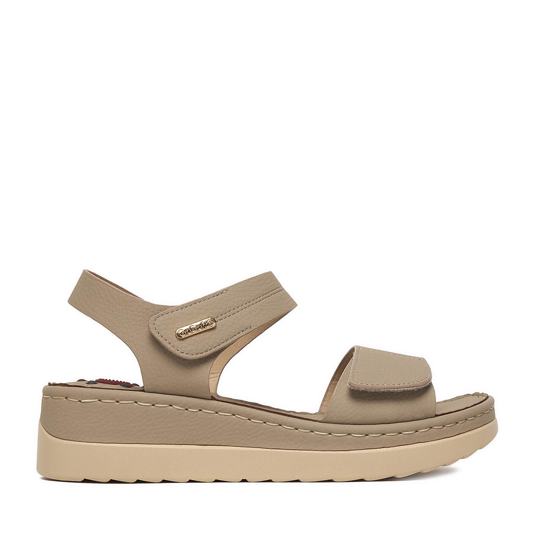 Go Soft Go Soft Damen-Sandalen Grau Sandale