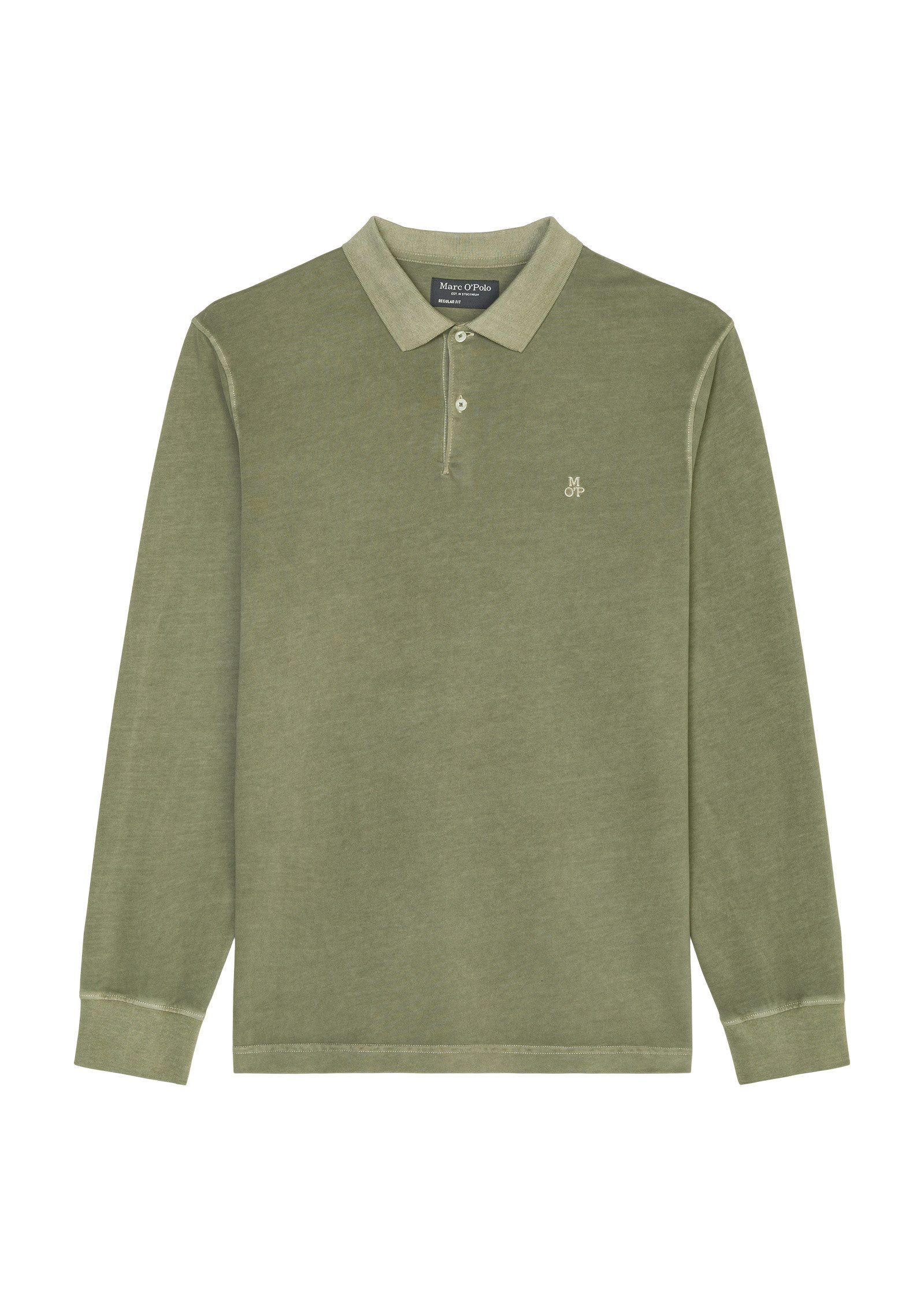 Langarm-Poloshirt aus reiner Bio-Baumwolle